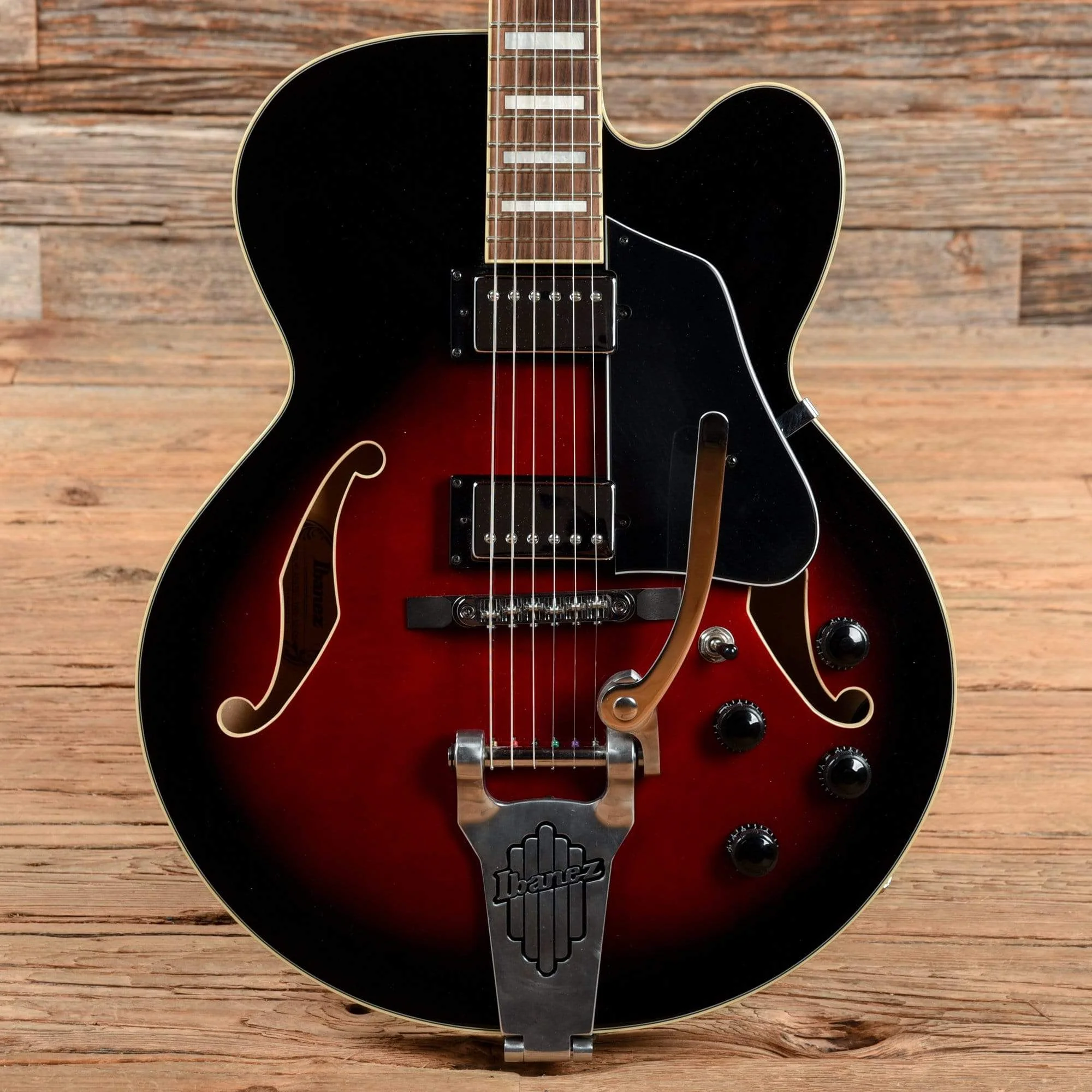 Ibanez AFS75T Red Burst 2016