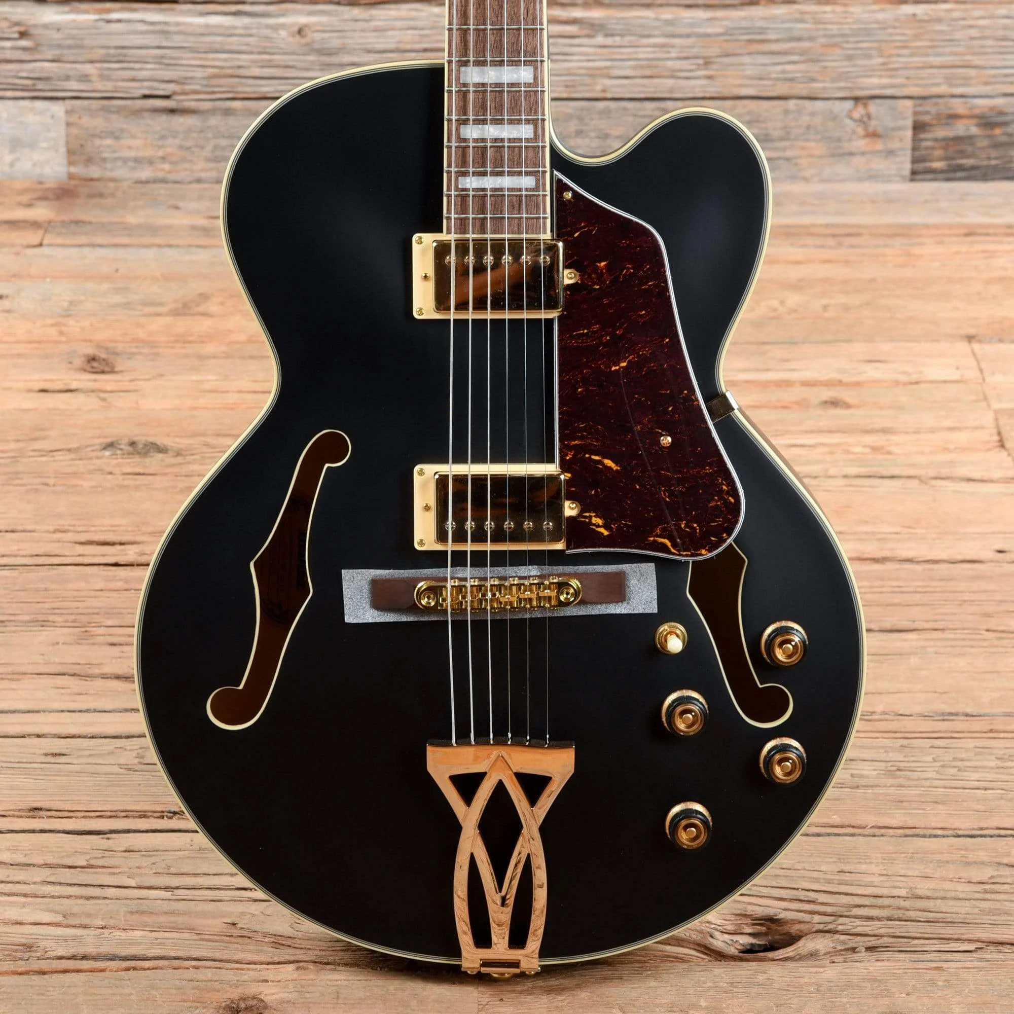 Ibanez Artcore AF75G Black Flat