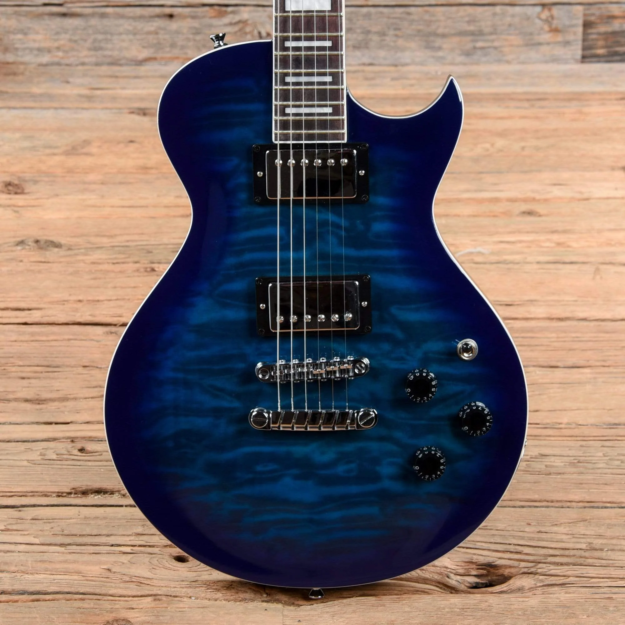 Ibanez ART120QA ART Standard Transparent Blue Burst