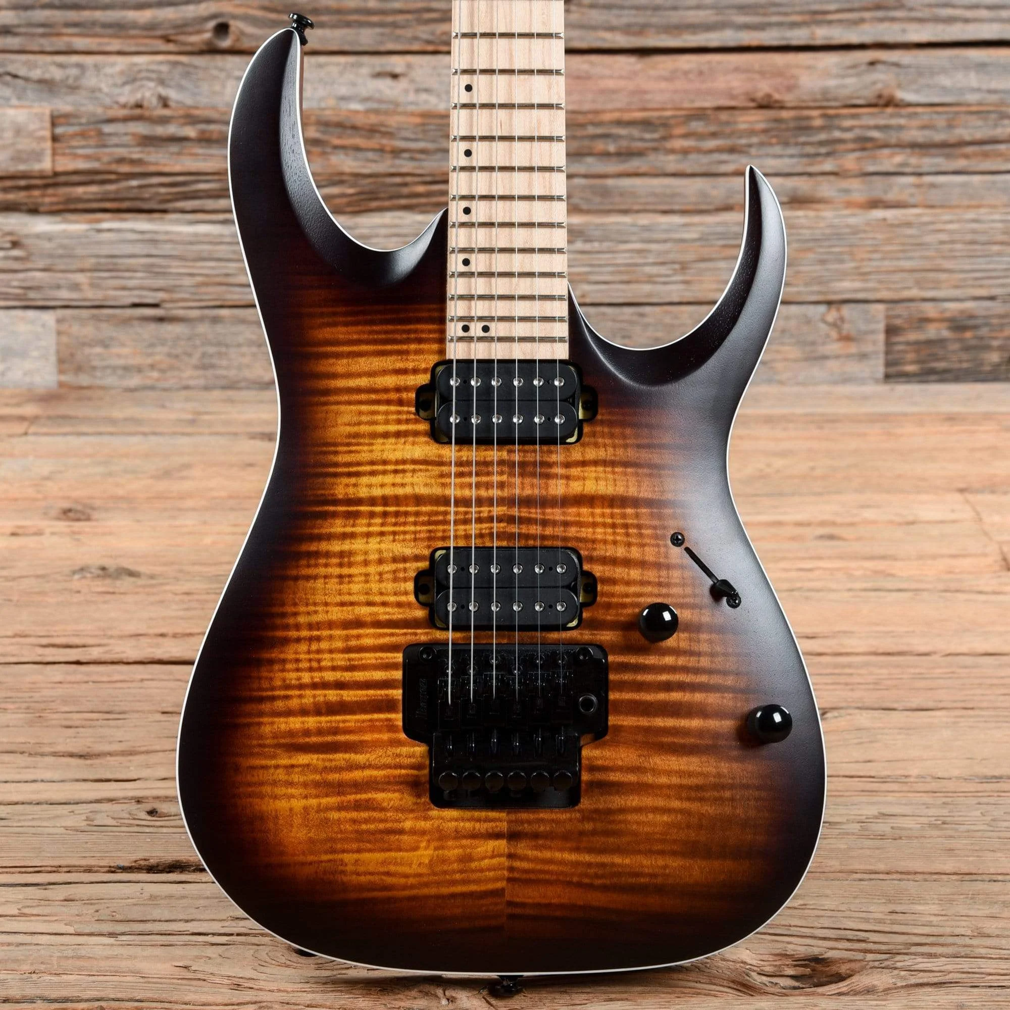 Ibanez RGA Series RGAR42MFMT Dragon Eye Burst Flat 2019