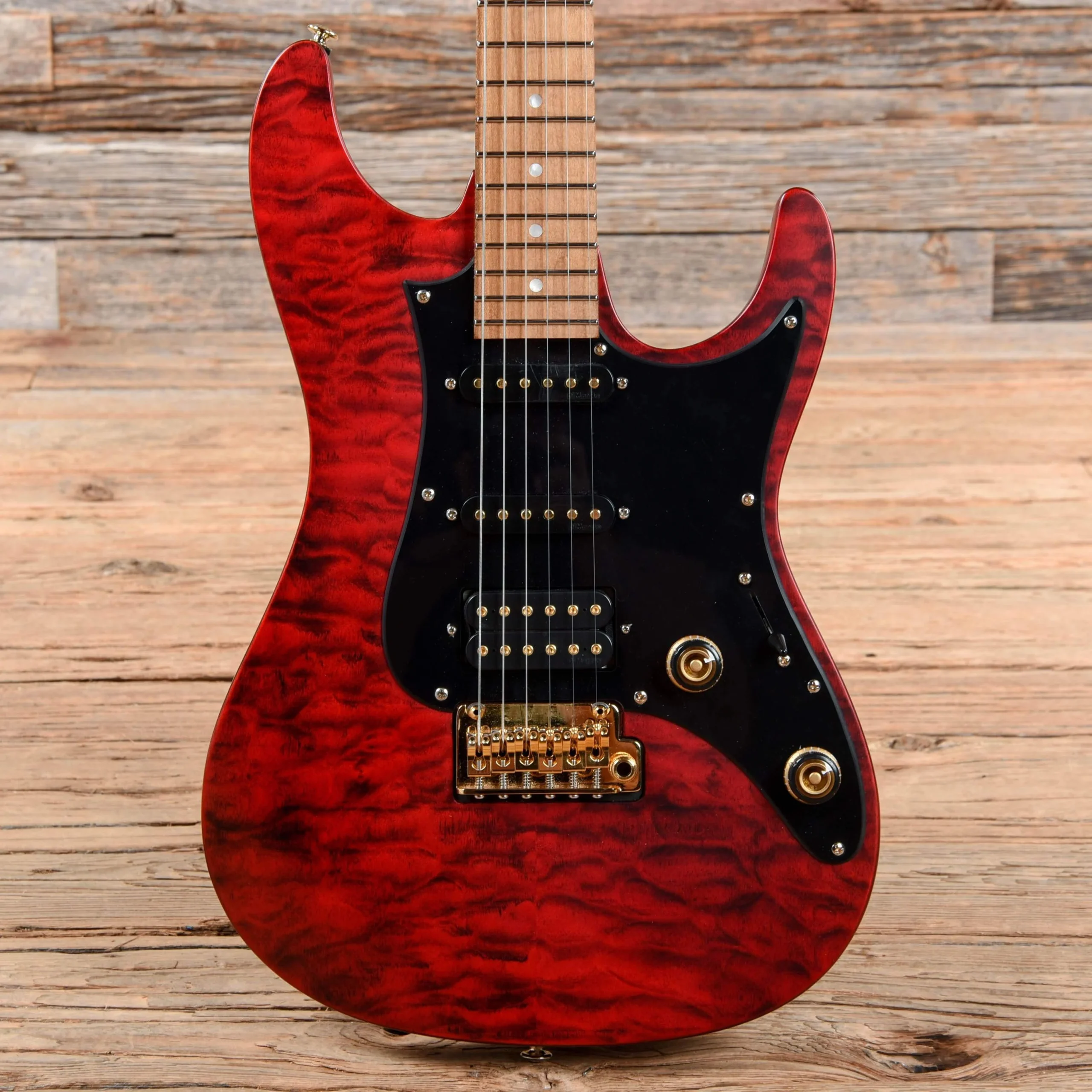 Ibanez SLM10-TRM Scott LePage Signature AZ Transparent Red Matte 2019