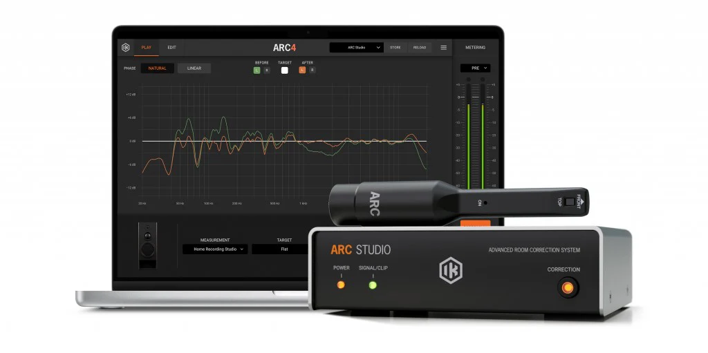 ikc-L-20240221_arcstudio_arc4_image.webp IK Multimedia ARC Studio Acoustic Correction Processor