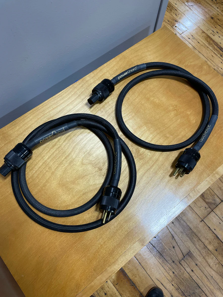 Audience "PowerChord" AC power cables - SOLD