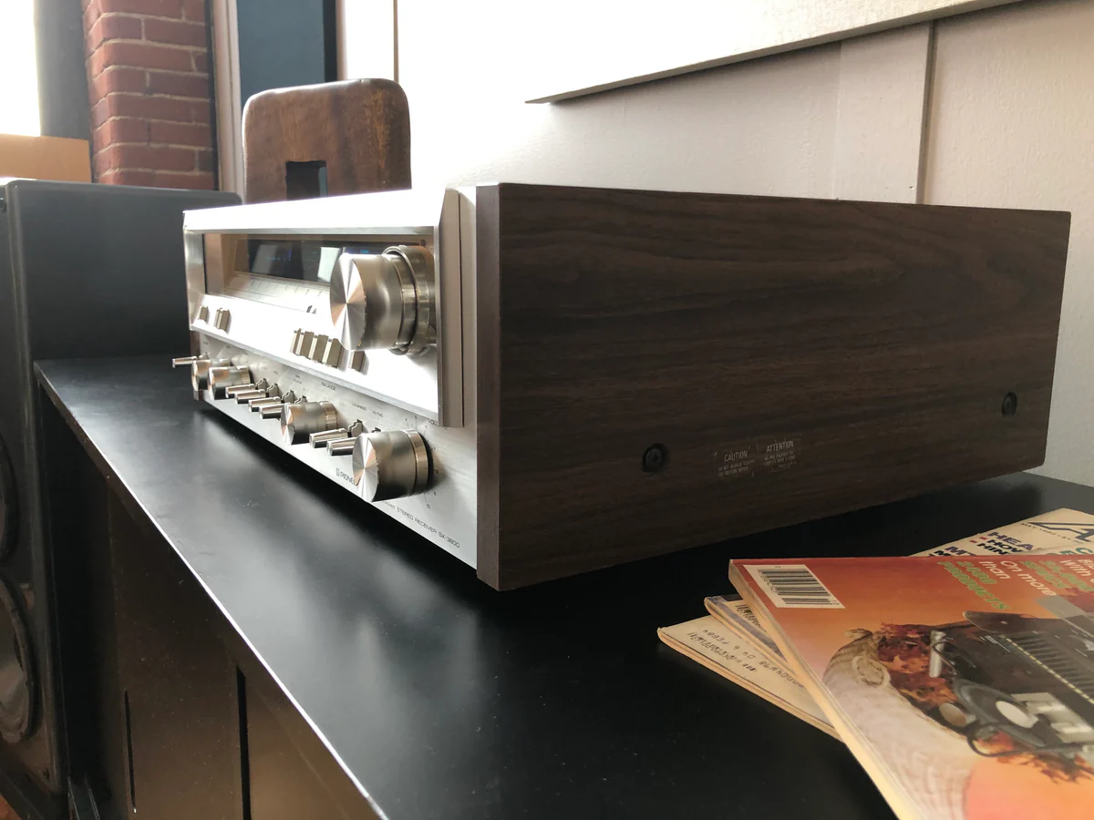Pioneer SX-3800 Vintage Receiver, Serviced - SOLD