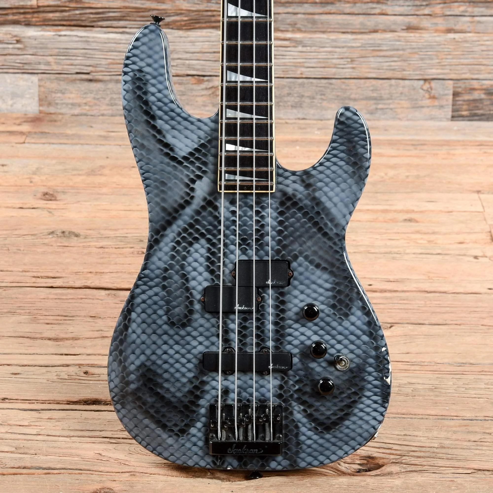 Jackson Concert Custom Bass Snakeskin 1980s