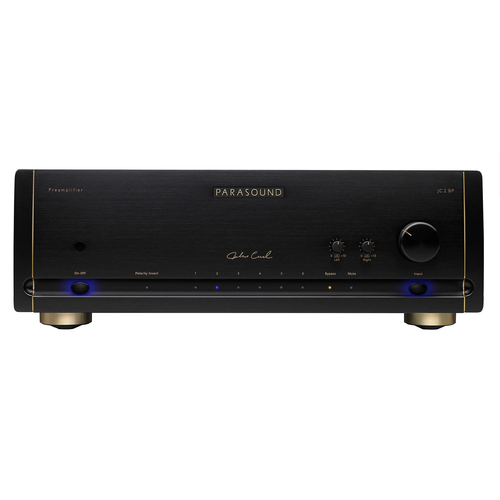 jc2bp_front_black.webp Parasound Halo JC 2 BP Preamplifier