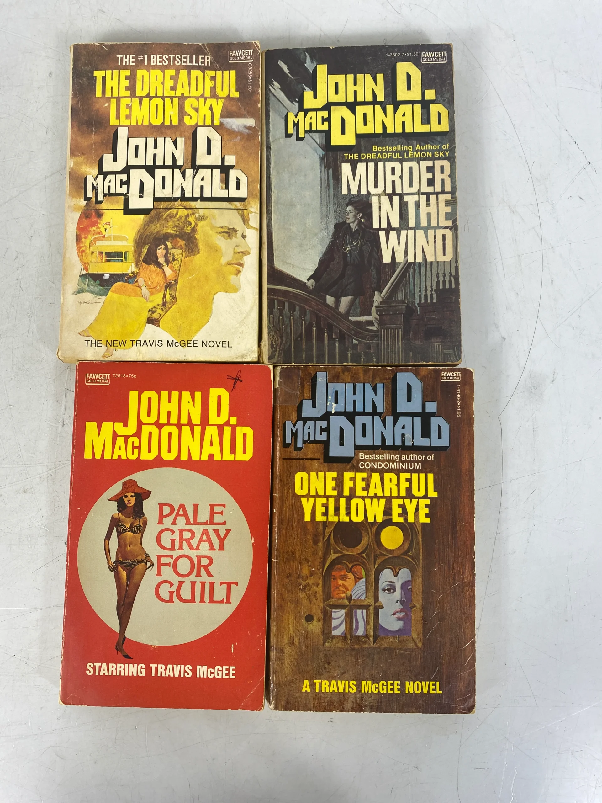 John McDonald Lot of 4Paperback SC