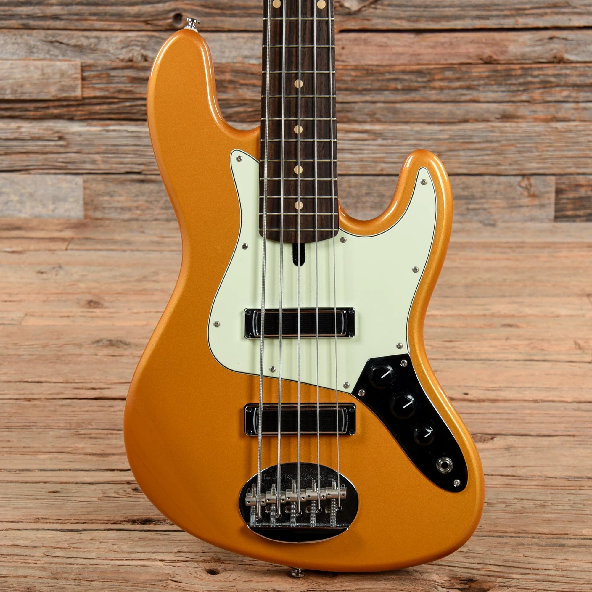 Lakland Skyline Series J-Sonic 5 Aztec Gold 2016