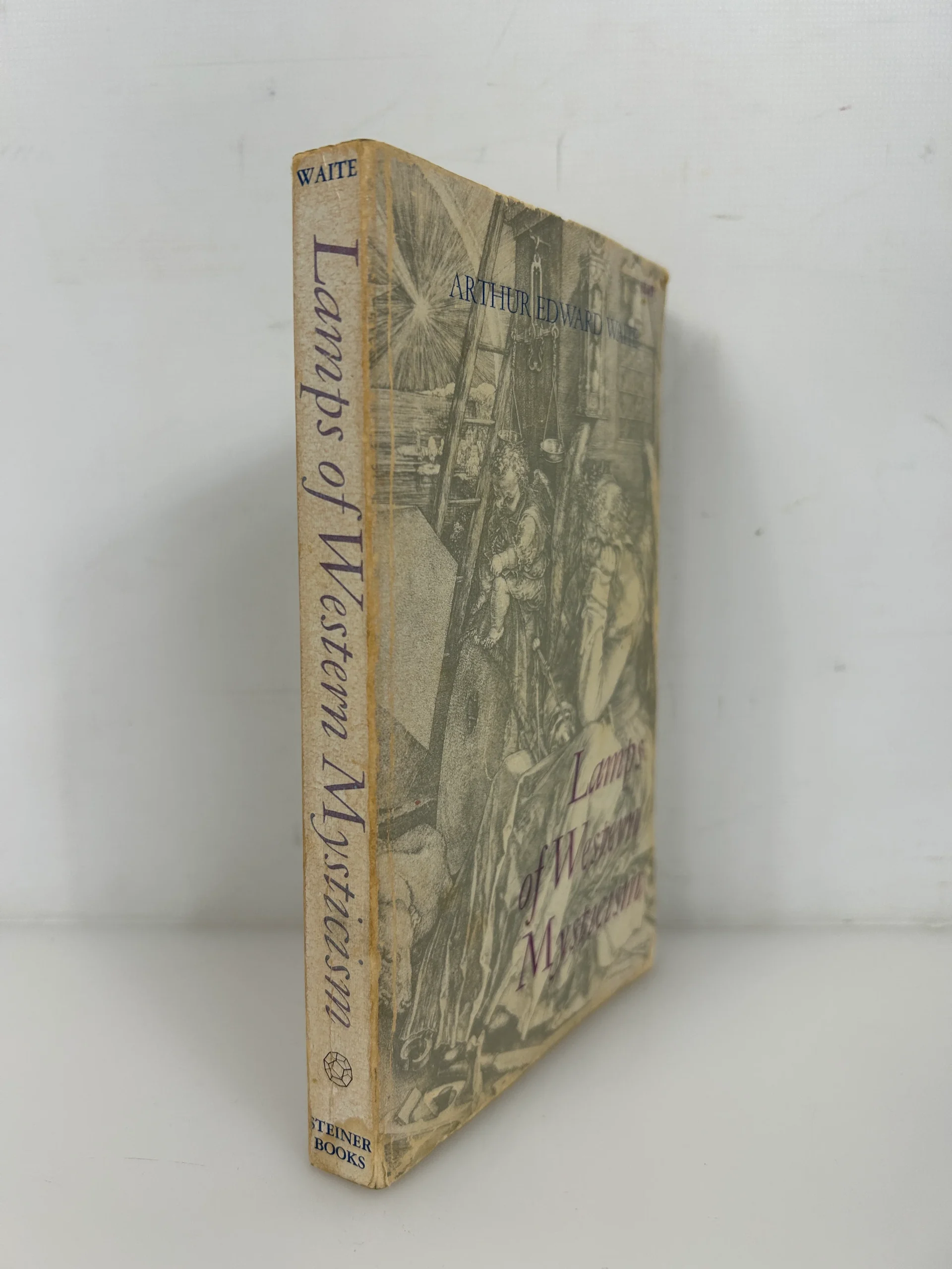 Lamps of Western Mysticism (1973) Arthur Edward Waite PB VG Steiner Books