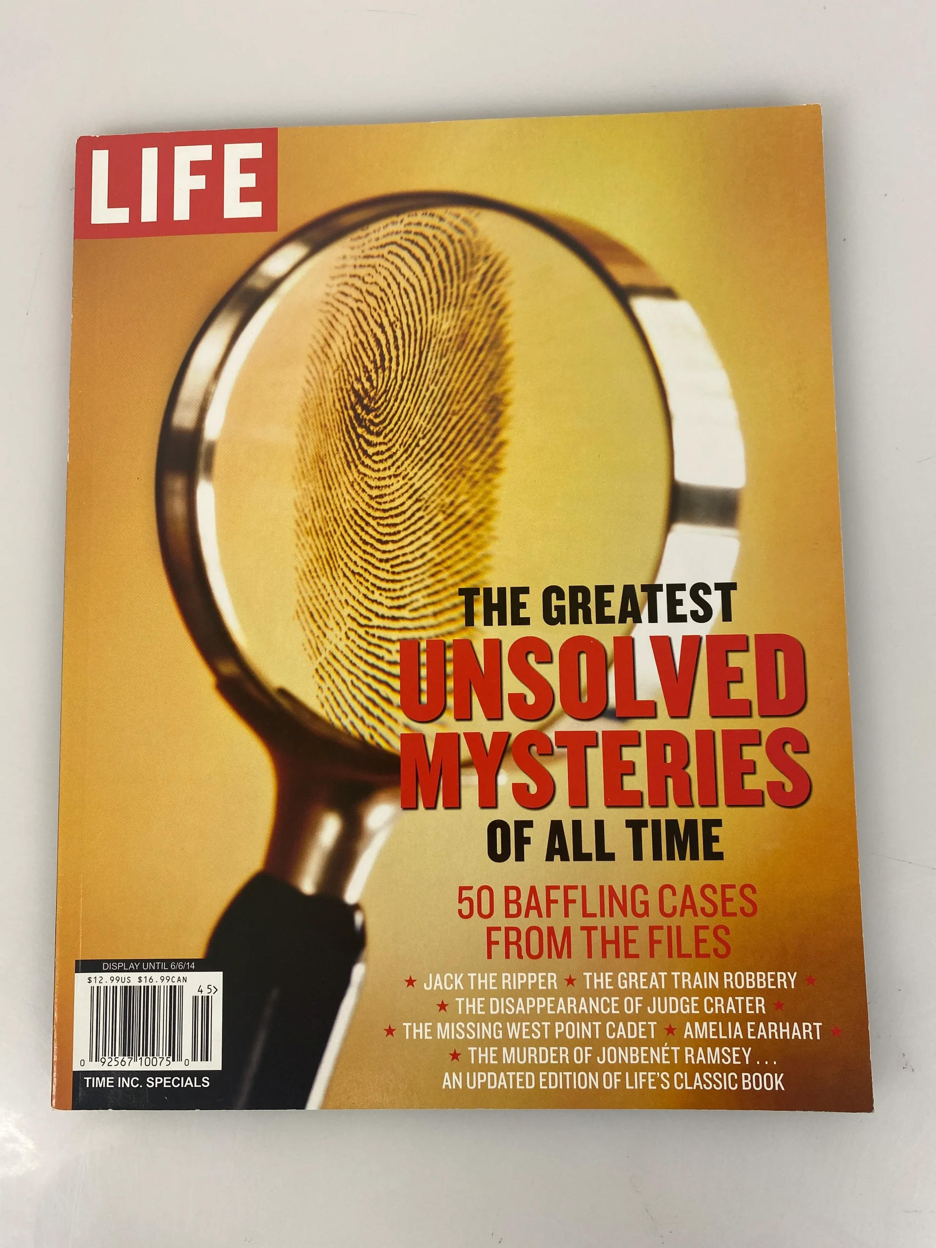 Life Magazine Greatest Mysteries Unsolved 2014
