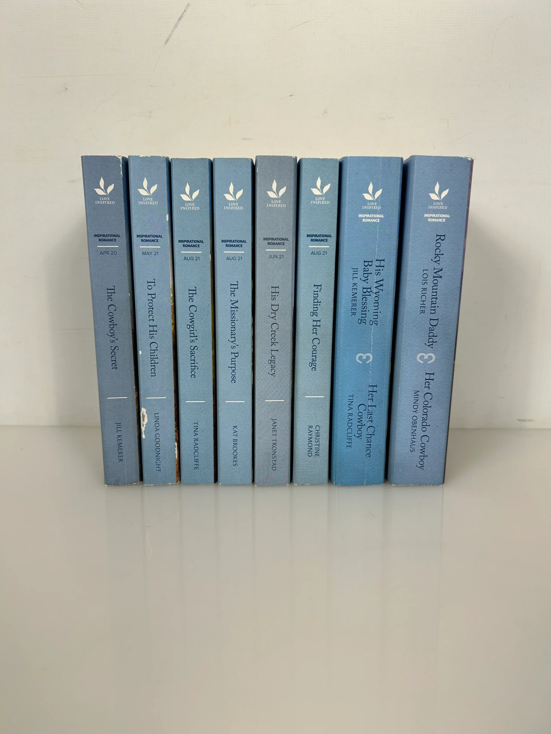 Lot 6 Harlequin Love Inspired Western Collection Romance & Two 2-in-1 SC