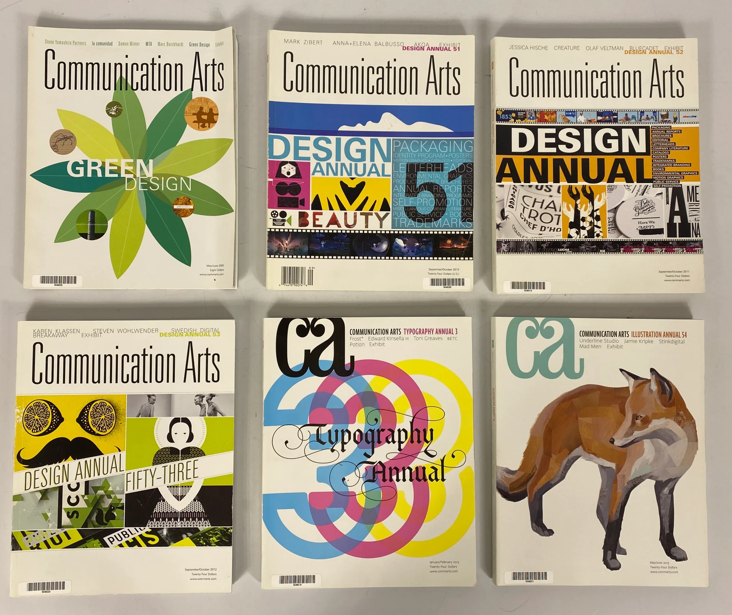 lot-of-11-communication-arts-magazine-2005-2014.webp Lot of 11 Communication Arts Magazine (2005-2014)