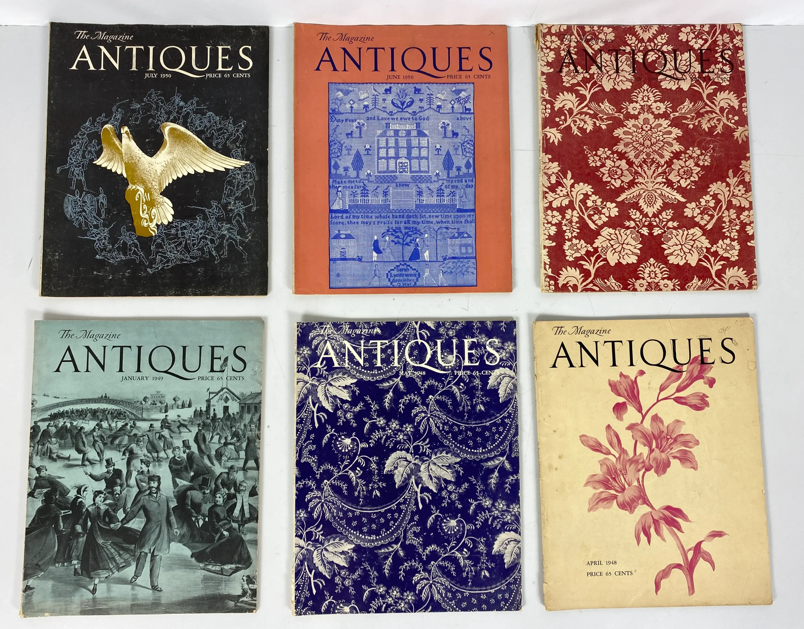 lot-of-12-antiques-the-magazine-1948-1951.webp Lot of 12 Antiques the Magazine1948-1951