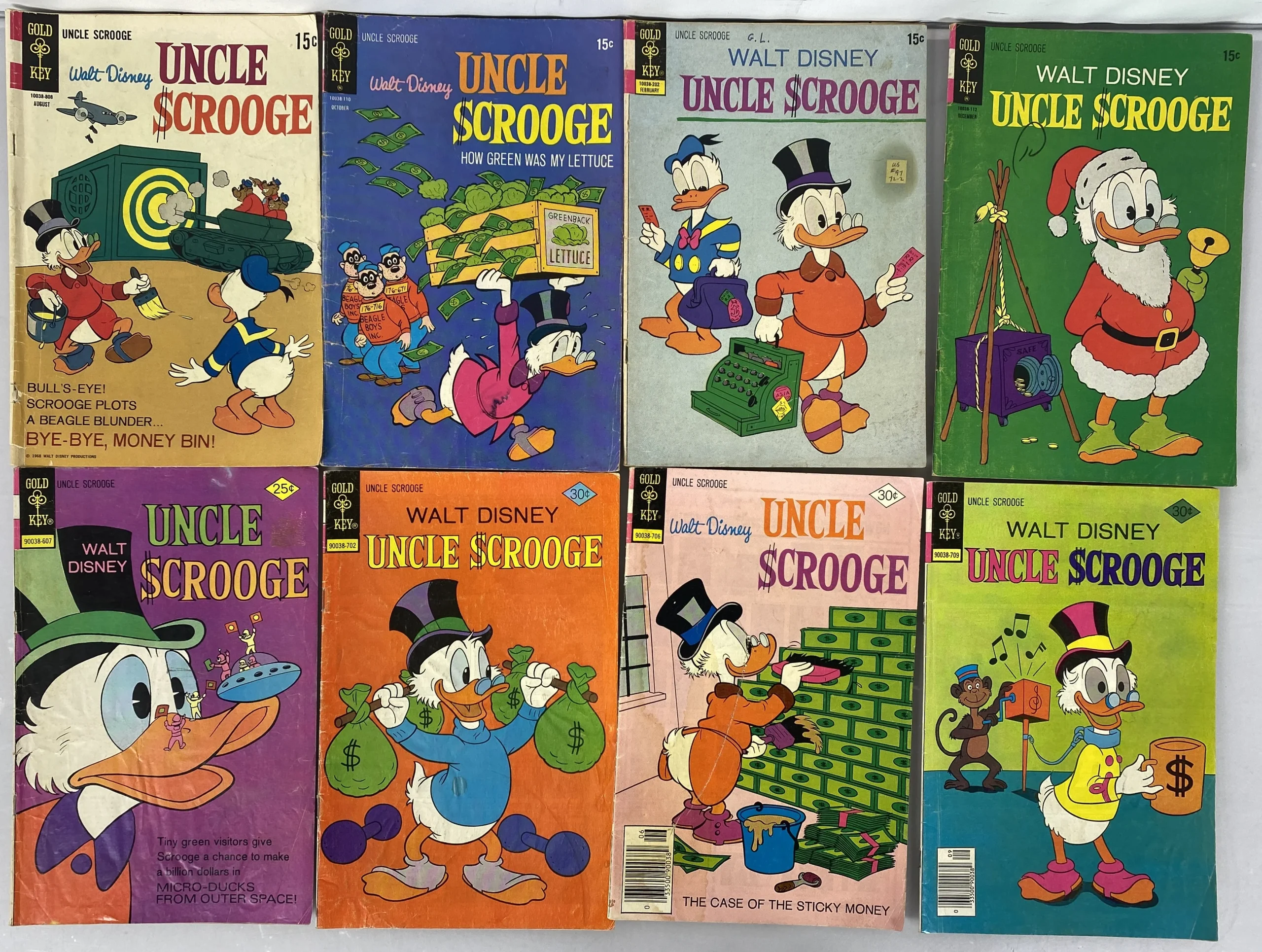 lot-of-12-walt-disney-uncle-scrooge-gold-key-comic-1968-1979.webp Lot of 12 Walt Disney Uncle Scrooge Gold Key Comic 1968-1979