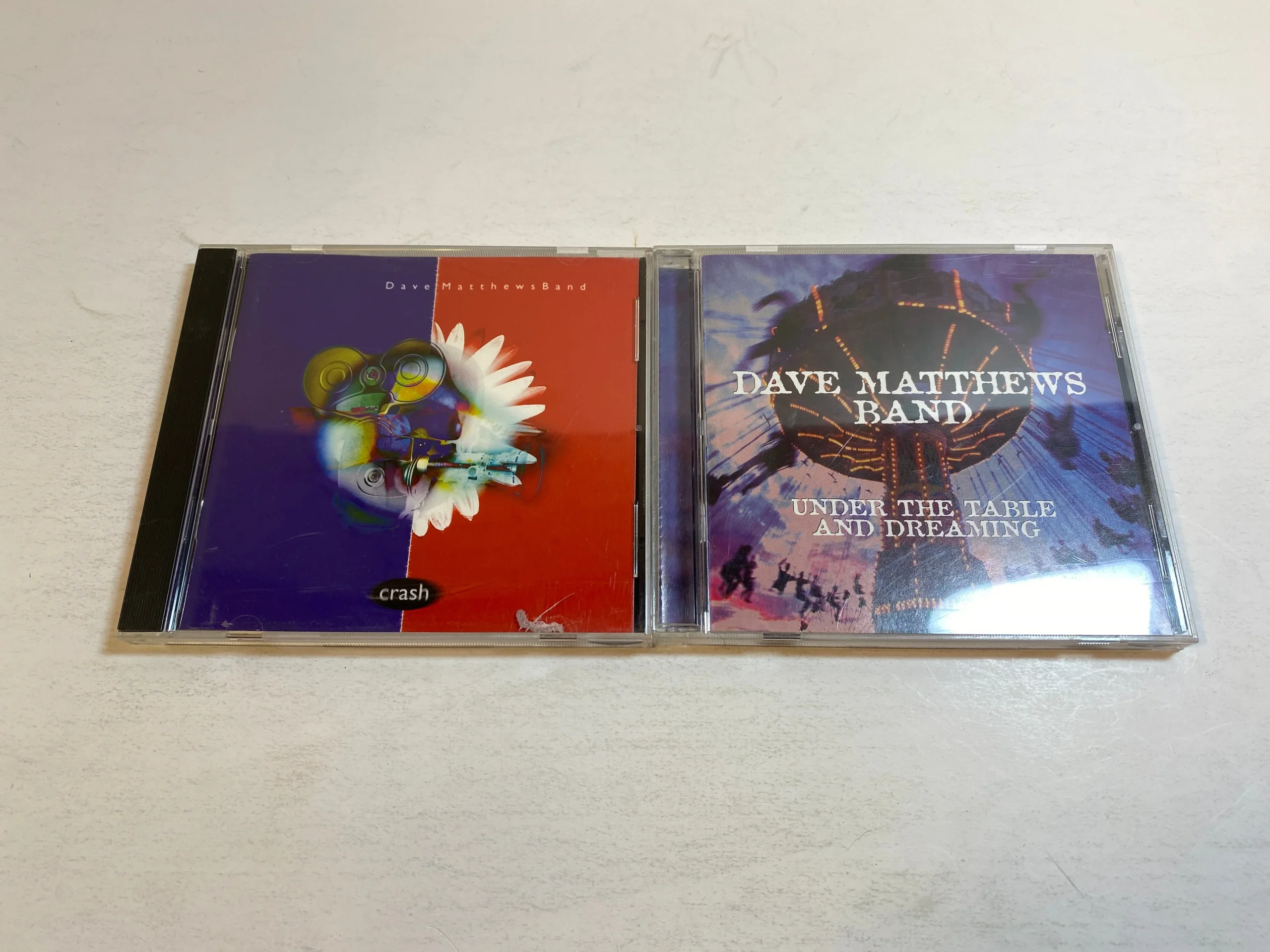 Lot of 2 Dave Matthews Band CDs Crash Under the Table Dreaming 1994-1996