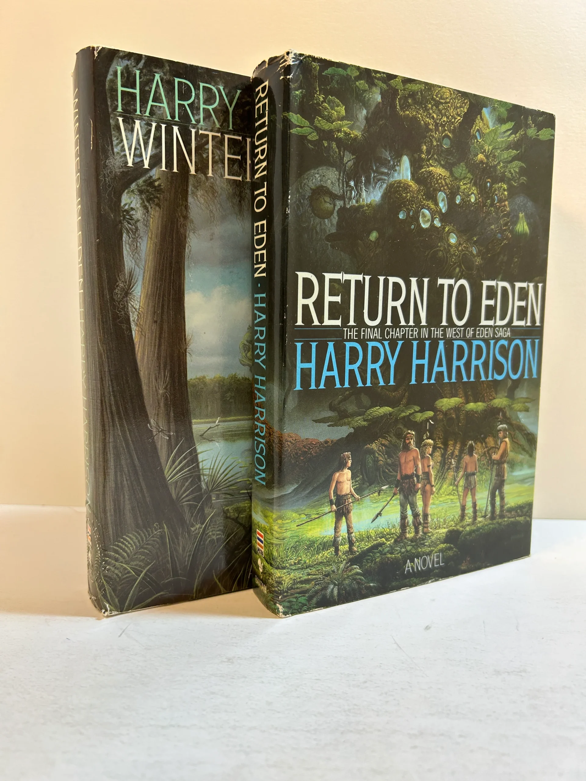 lot-of-2-harry-harrison-books-return-to-edenwinter-in-eden-bce-1st-ed-hcdj.webp Lot of 2 Harry Harrison books Return to Eden/Winter in Eden BCE 1st Ed HCDJ