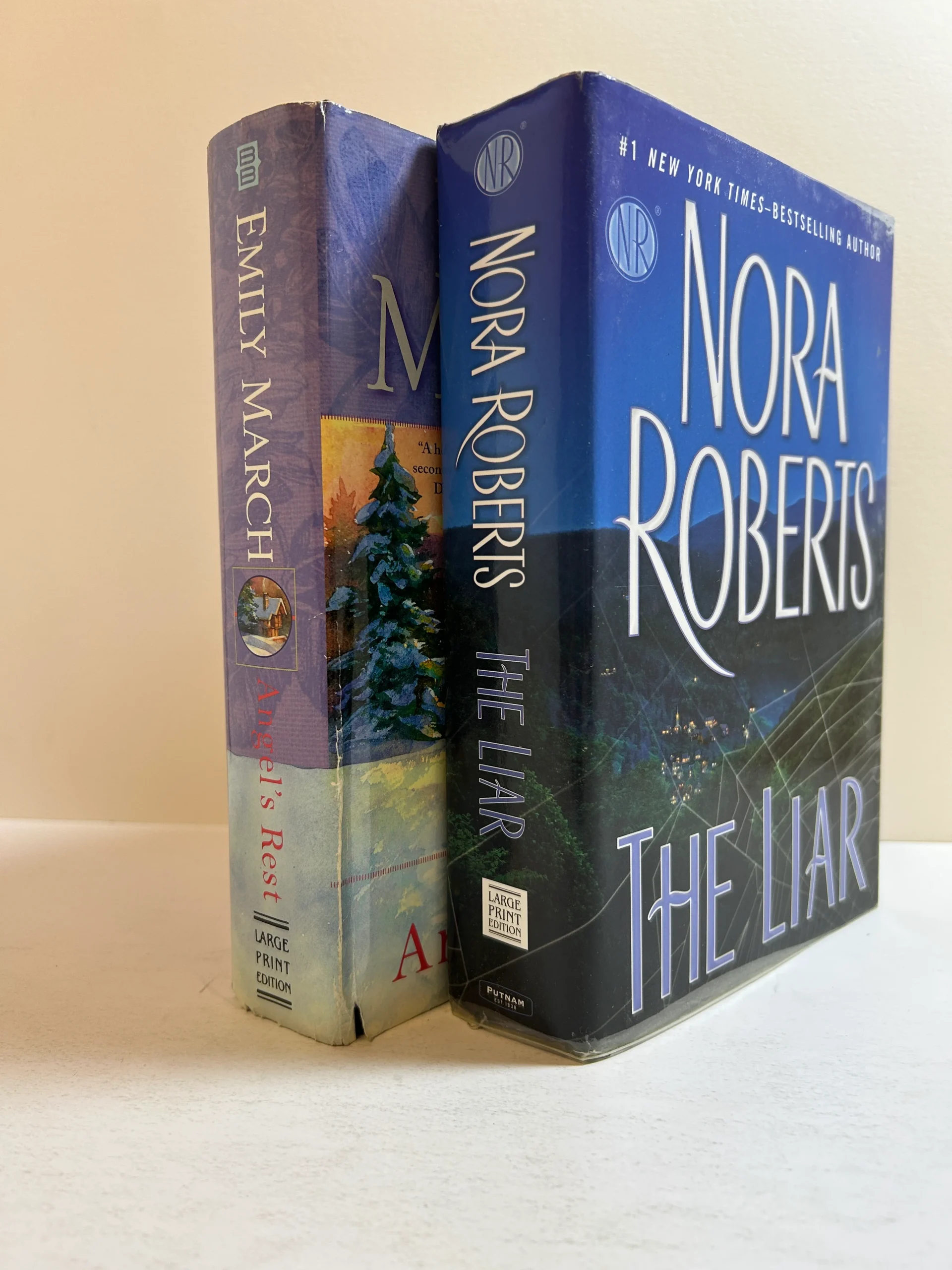 lot-of-2-large-print-hardcover-romances-nora-robertsemily-march-hcdj.webp Lot of 2 LARGE PRINT Hardcover Romances Nora Roberts/Emily March HCDJ