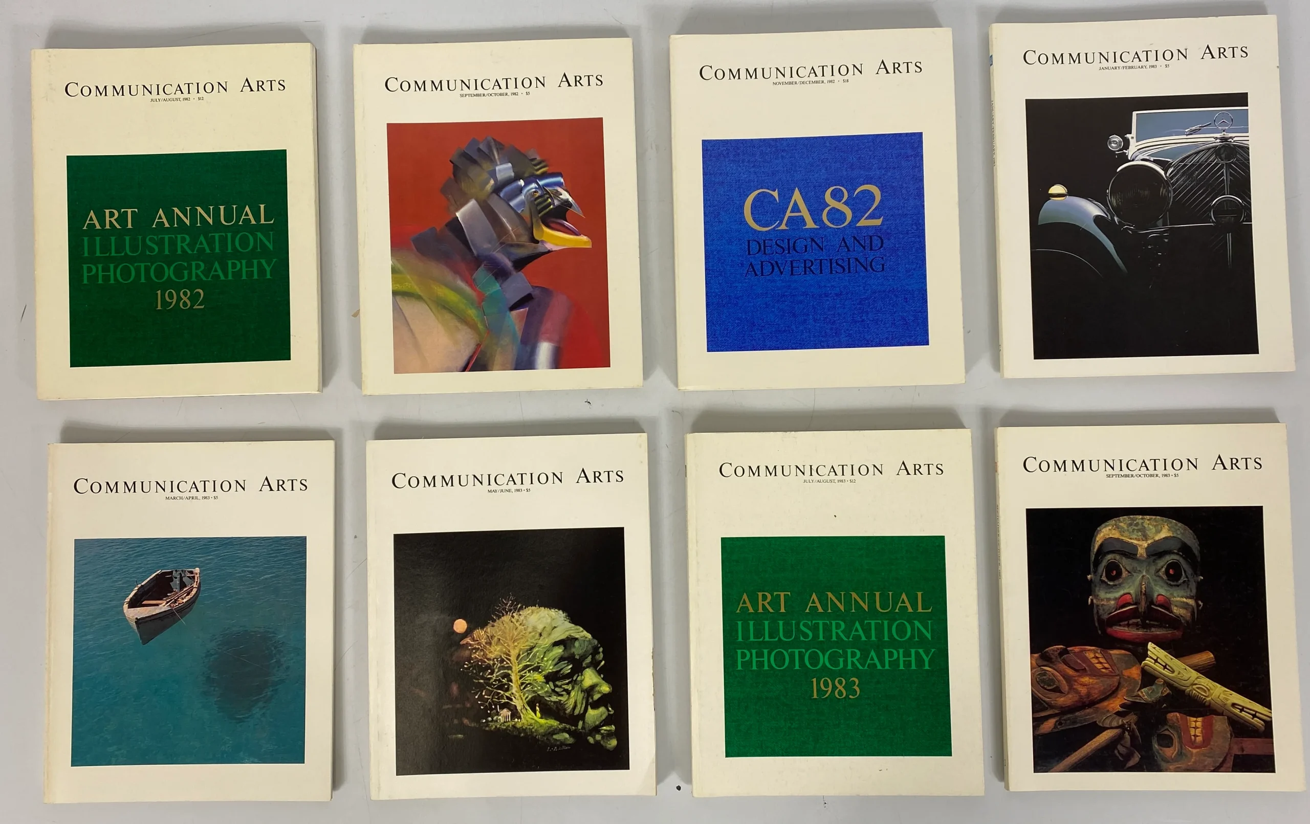 lot-of-20-communication-arts-magazine-156-173-15-176-1982-1985.webp Lot of 20 Communication Arts Magazine 156-173, 15, 176 (1982-1985)