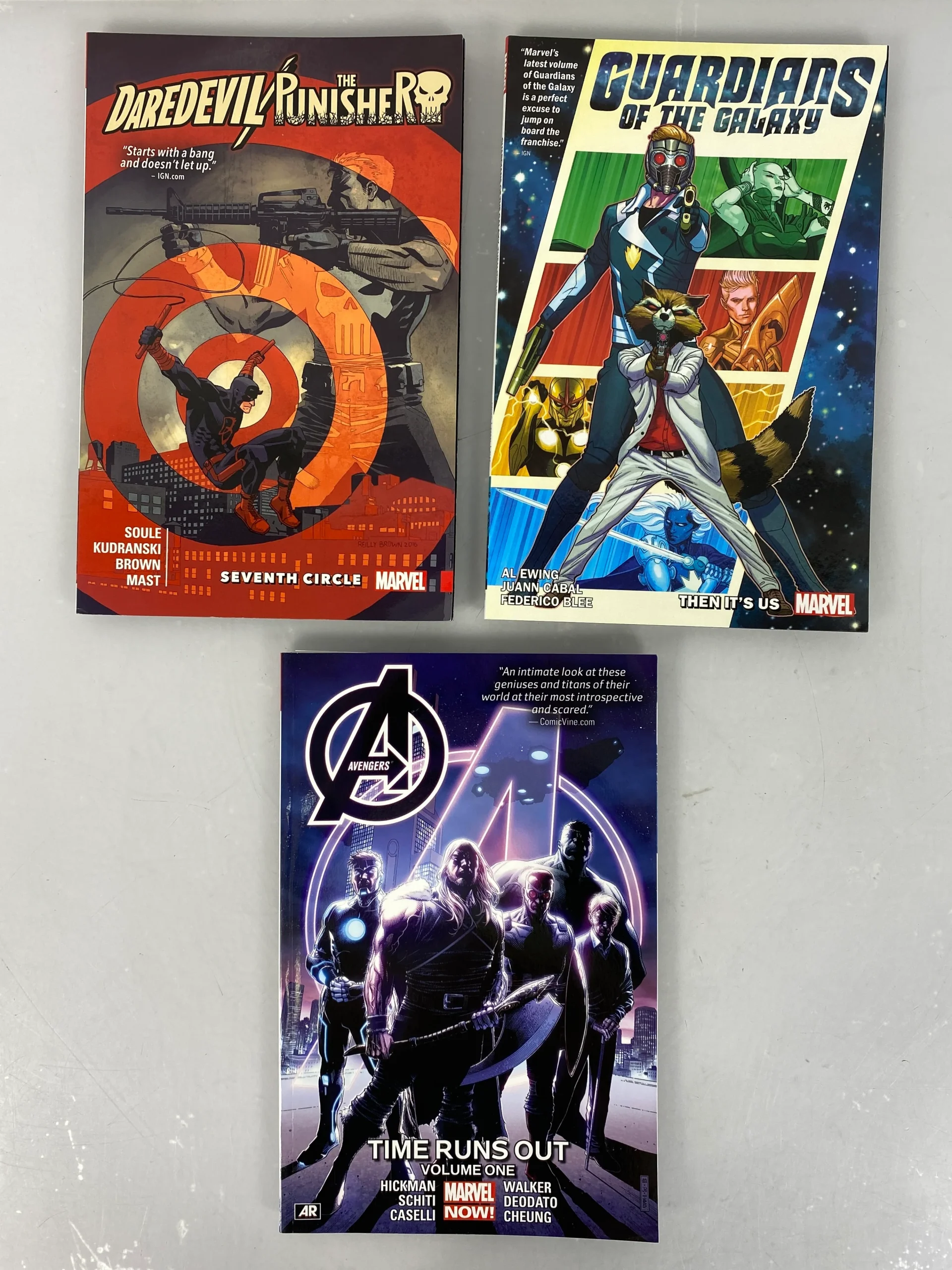 lot-of-3-avengers-guardians-of-the-galaxy-daredevil-marvel-graphic-novels-sc.webp Lot of 3 Avengers, Guardians of the Galaxy, Daredevil (Marvel) Graphic Novels SC