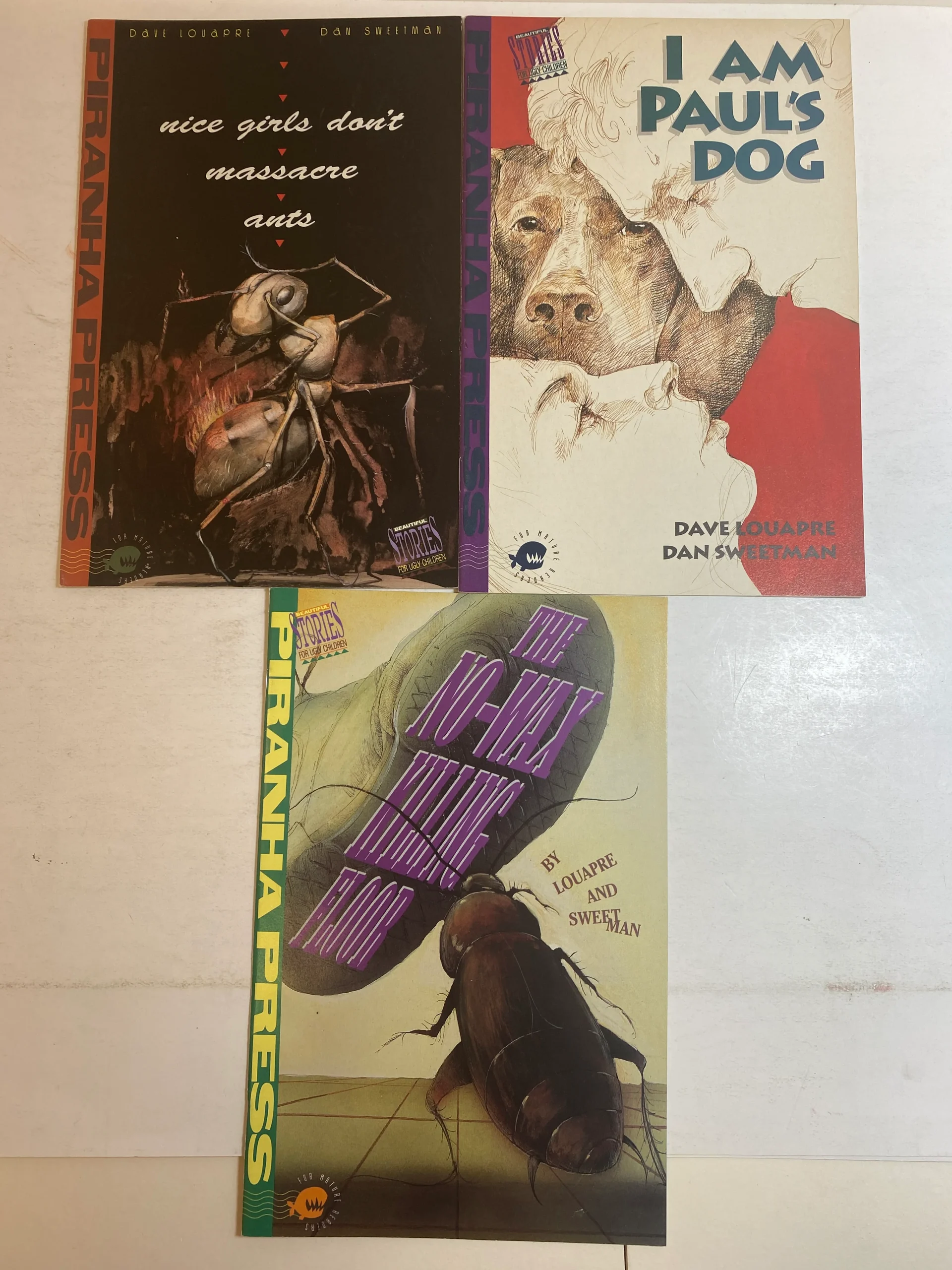 lot-of-3-beautiful-stories-for-ugly-children-piranha-comics-1990-1991.webp Lot of 3 Beautiful Stories for Ugly Children Piranha Comics 1990-1991