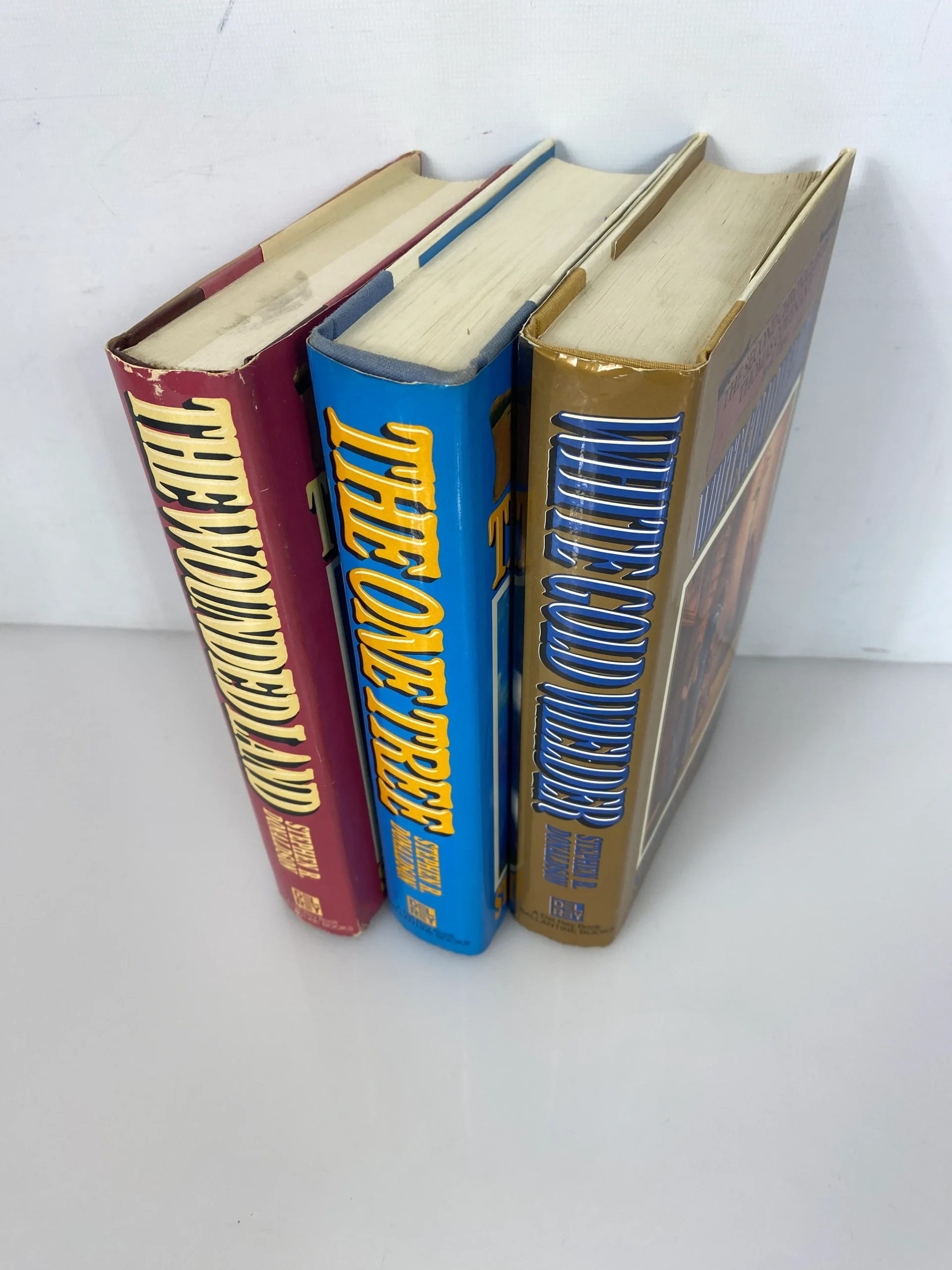 Lot of 3 Thomas Covenant Book Series Stephen Donaldson 1980-1983 HC