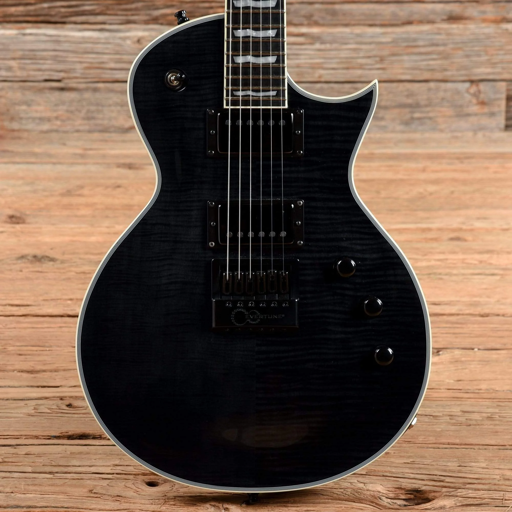 LTD EC-1000 Evertune FM See Thru Black 2017