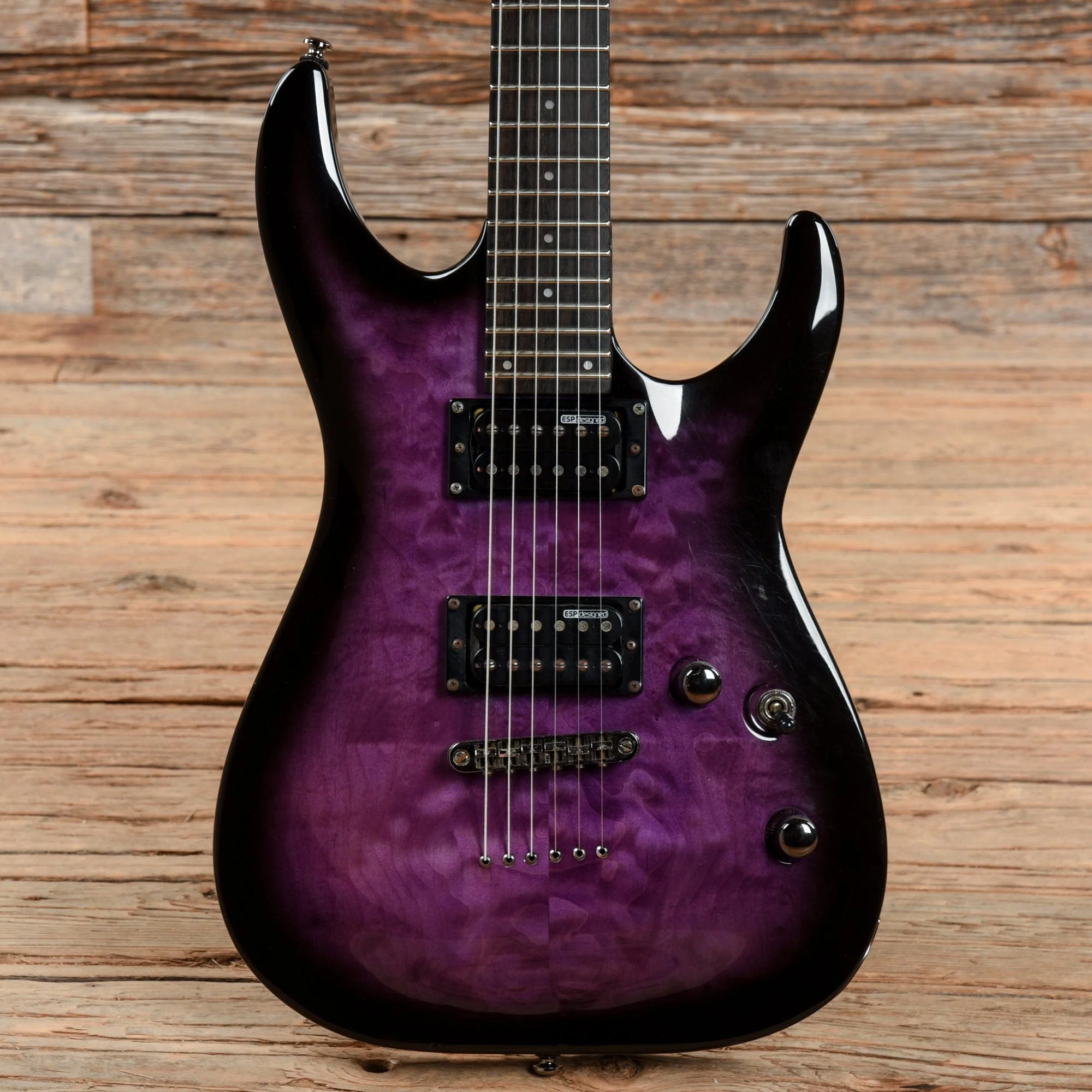 LTD MH-100QMNT Purple Burst 2014