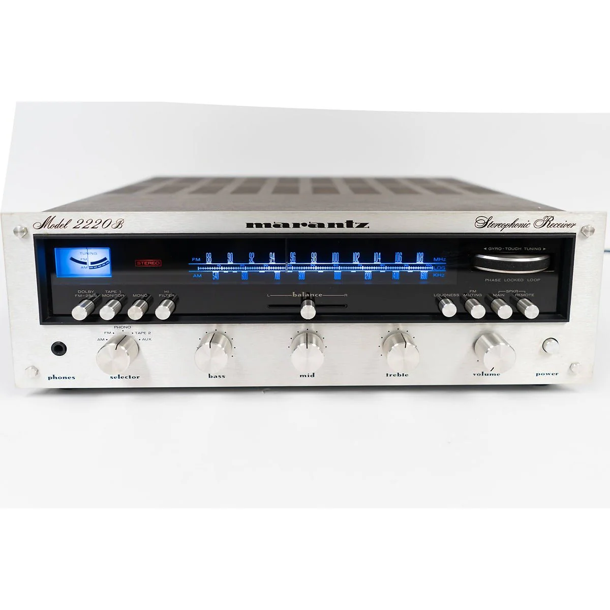 Marantz Model 2220B Stereo Receiver - Cleaned & Tested w/ LED Upgrade