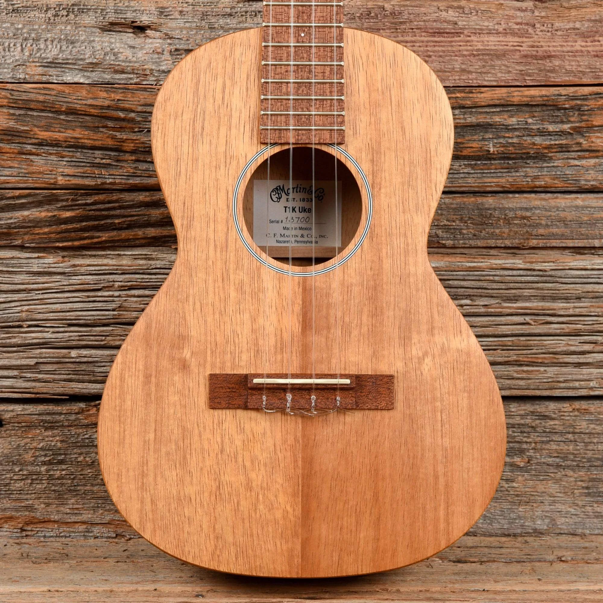 Martin T1K Koa Tenor Ukulele Natural