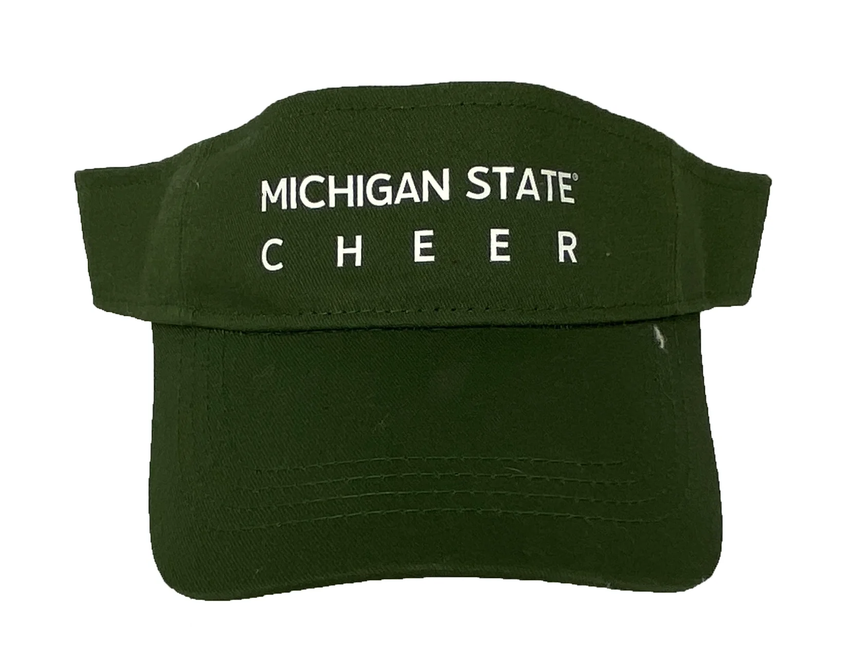 Michigan State University Green "Cheer" Visor