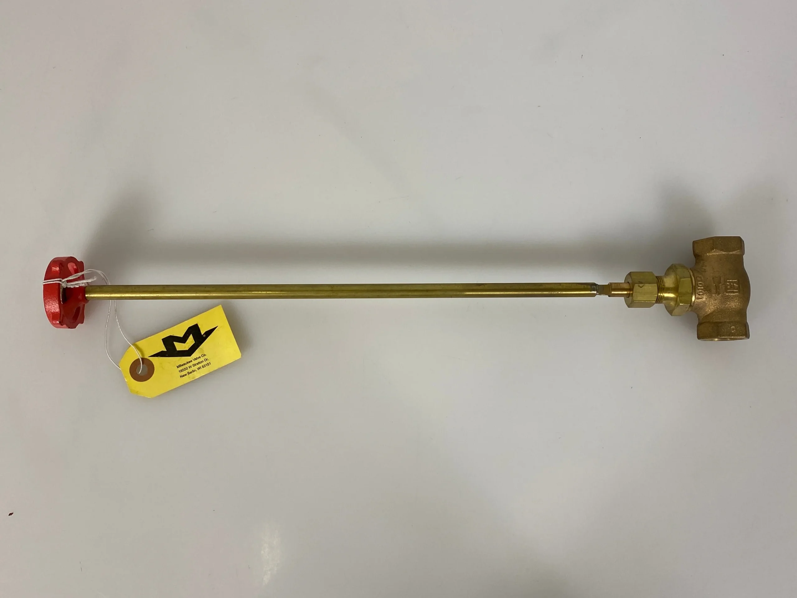 Milwaukee Valve #502 Globe Valve 1/2" w/ 12 1/2" Extended Handle Pack of 12