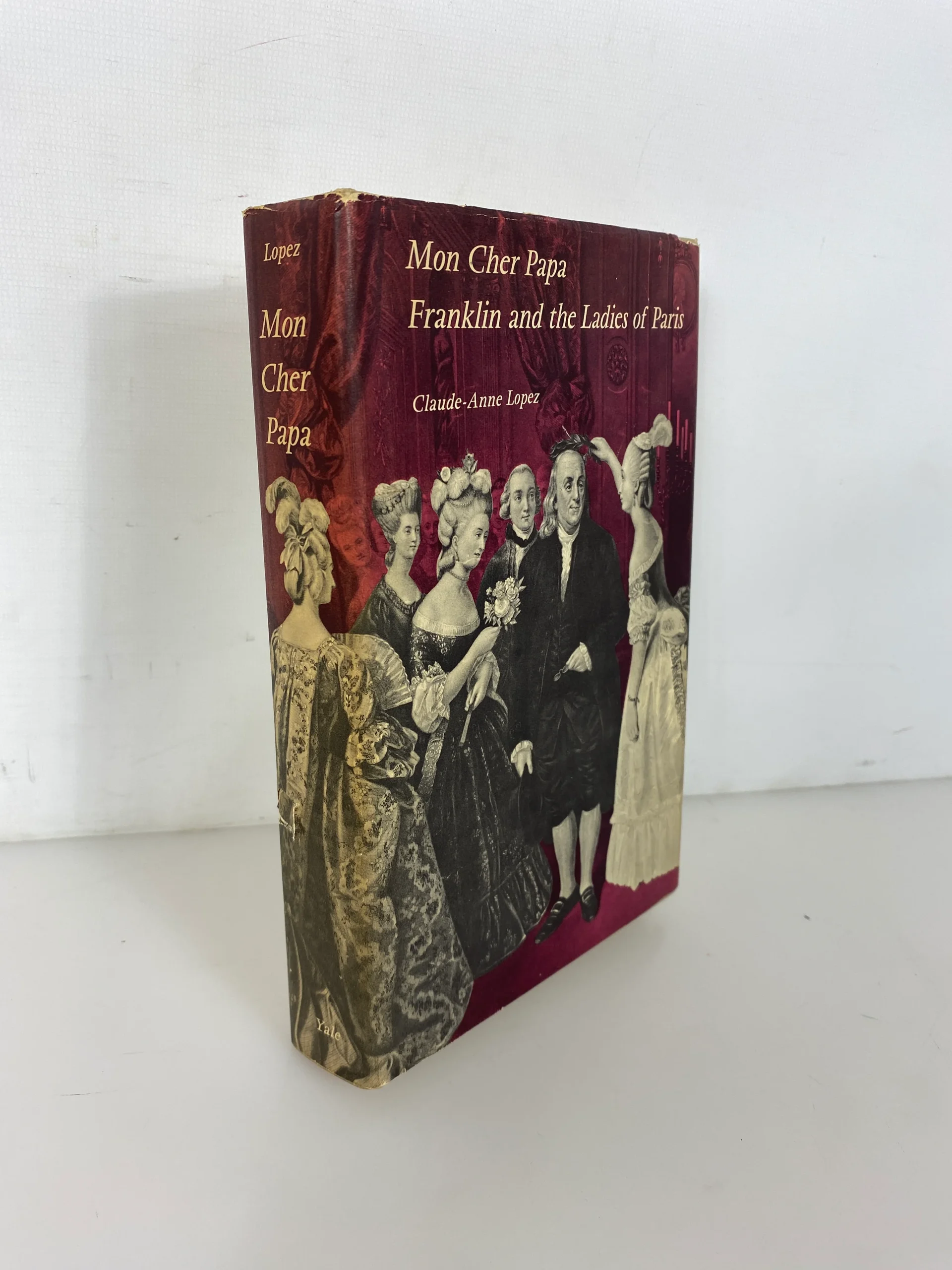 mon-cher-papa-franklin-the-ladies-of-paris-1st-inscribed-by-author-to-son.webp Mon Cher Papa Franklin & the Ladies of Paris (1st) Inscribed by Author to Son