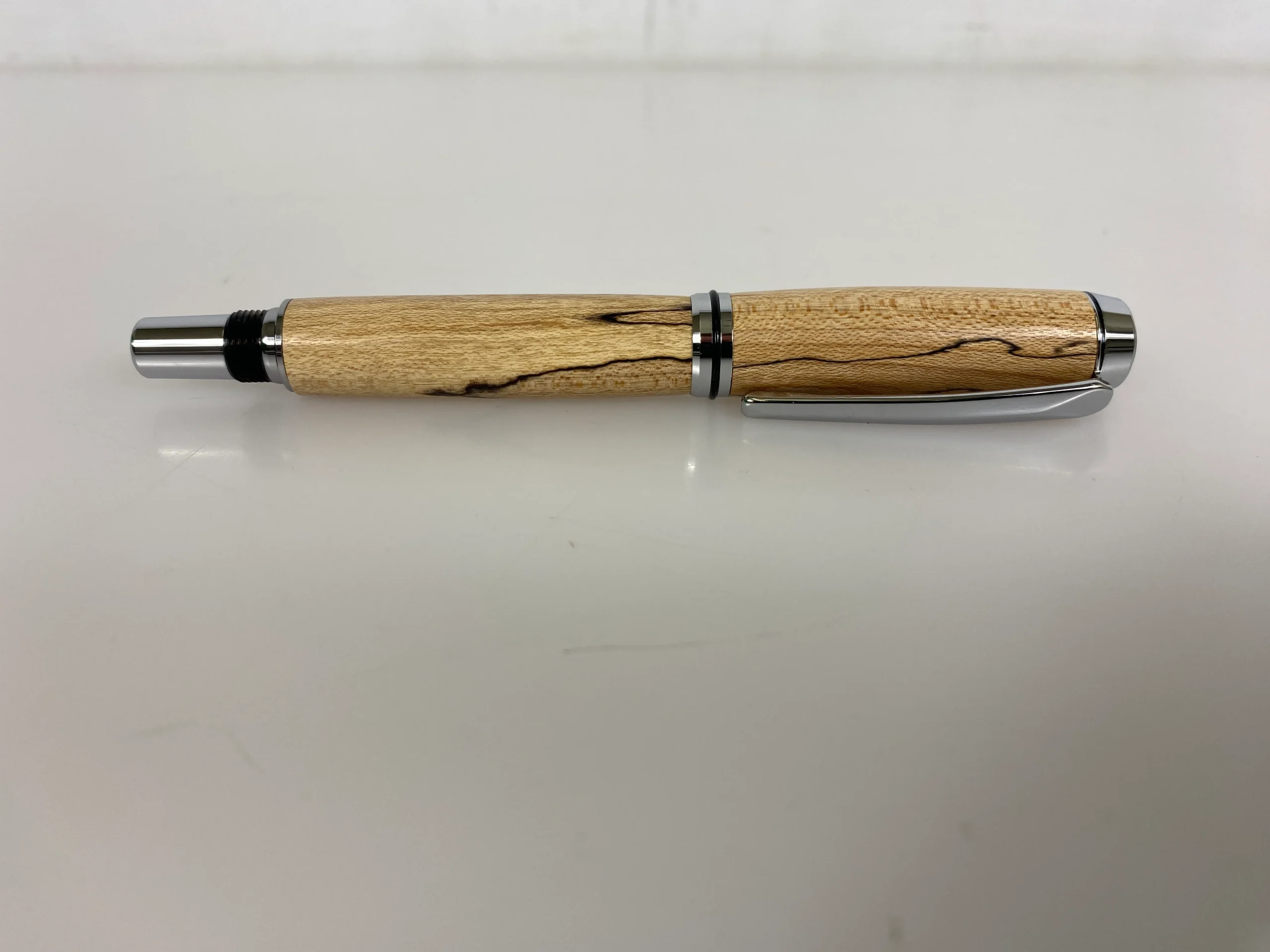 msu-shadows-embassy-pen-spalted-maple.webp MSU Shadows Embassy Pen Spalted Maple