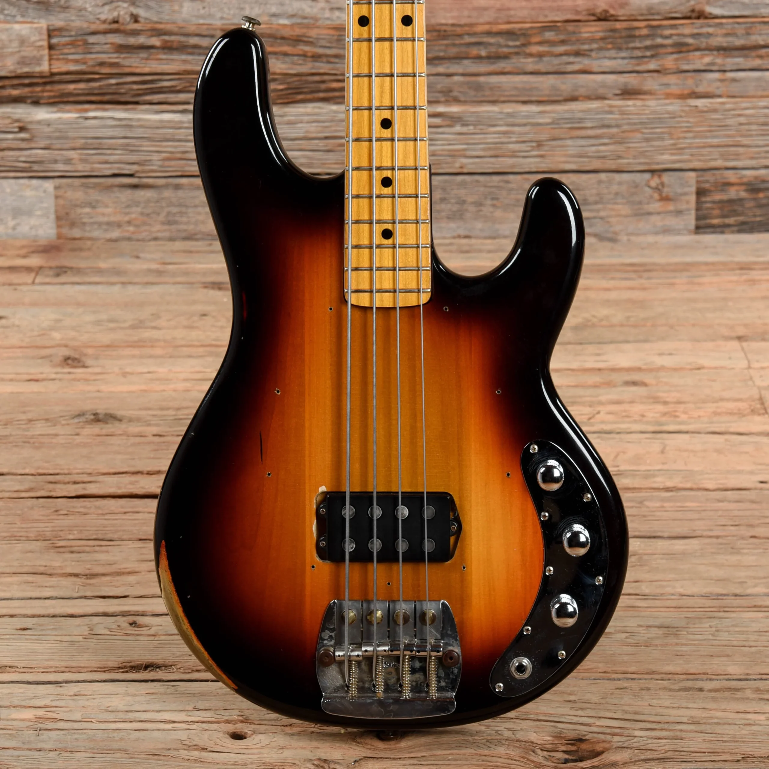 Music Man Cliff Williams Icon Series StingRay Back In Burst