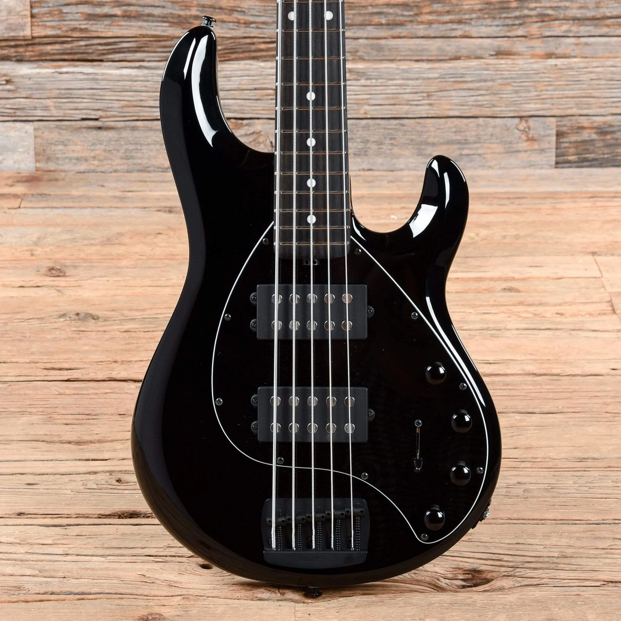 Music Man StingRay 5 Special H Jet Black Ebony Fingerboard w/Black Pickguard