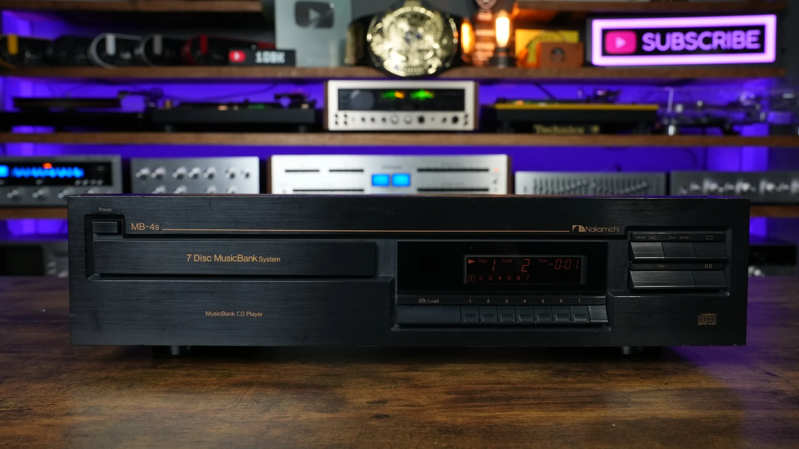 Nakamichi MB-4S - 7 Disc CD Changer