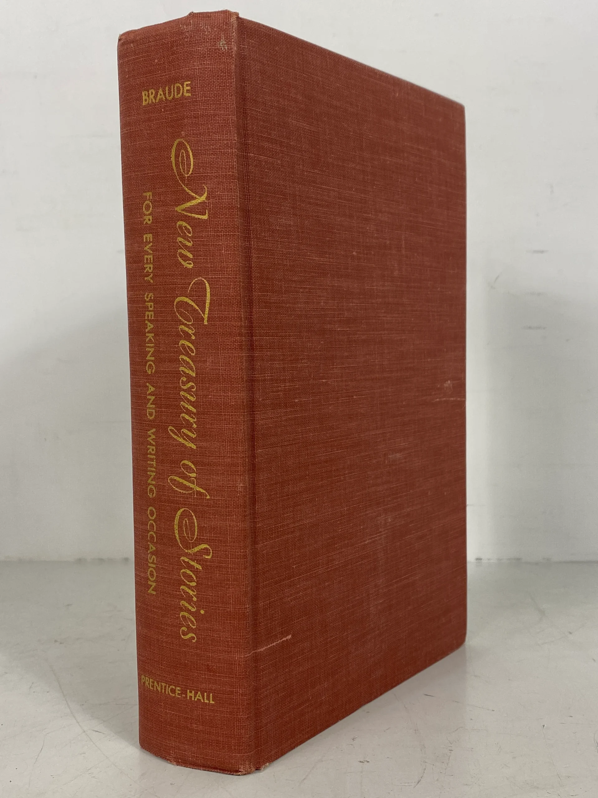 new-treasury-of-stories-for-every-speakingwriting-occasion-braude-1st-print-hc.webp New Treasury of Stories for Every Speaking/Writing Occasion Braude 1st Print HC
