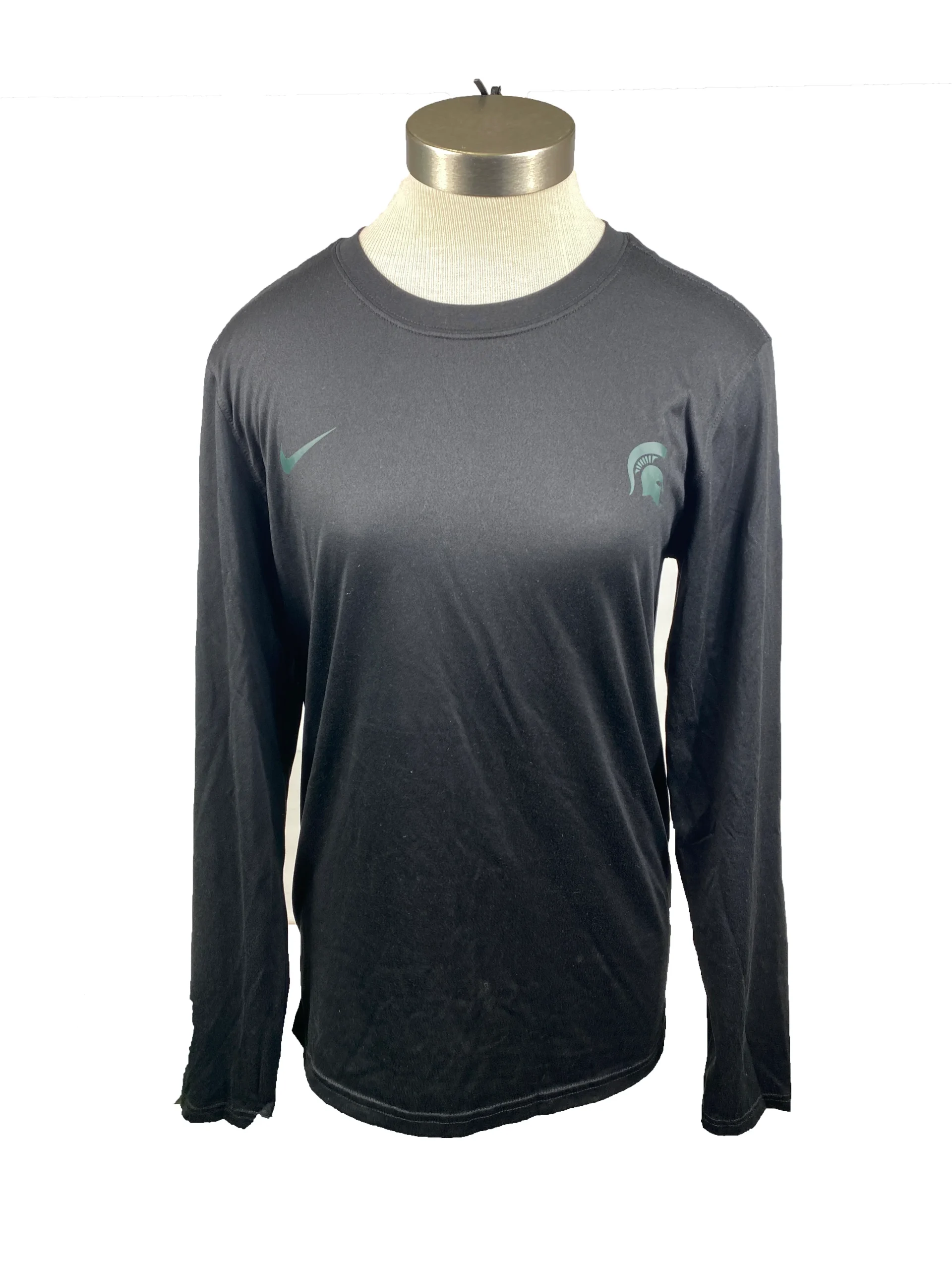 Nike Dri-Fit Black "SERVE" Long Sleeve Shirt Men's Size S