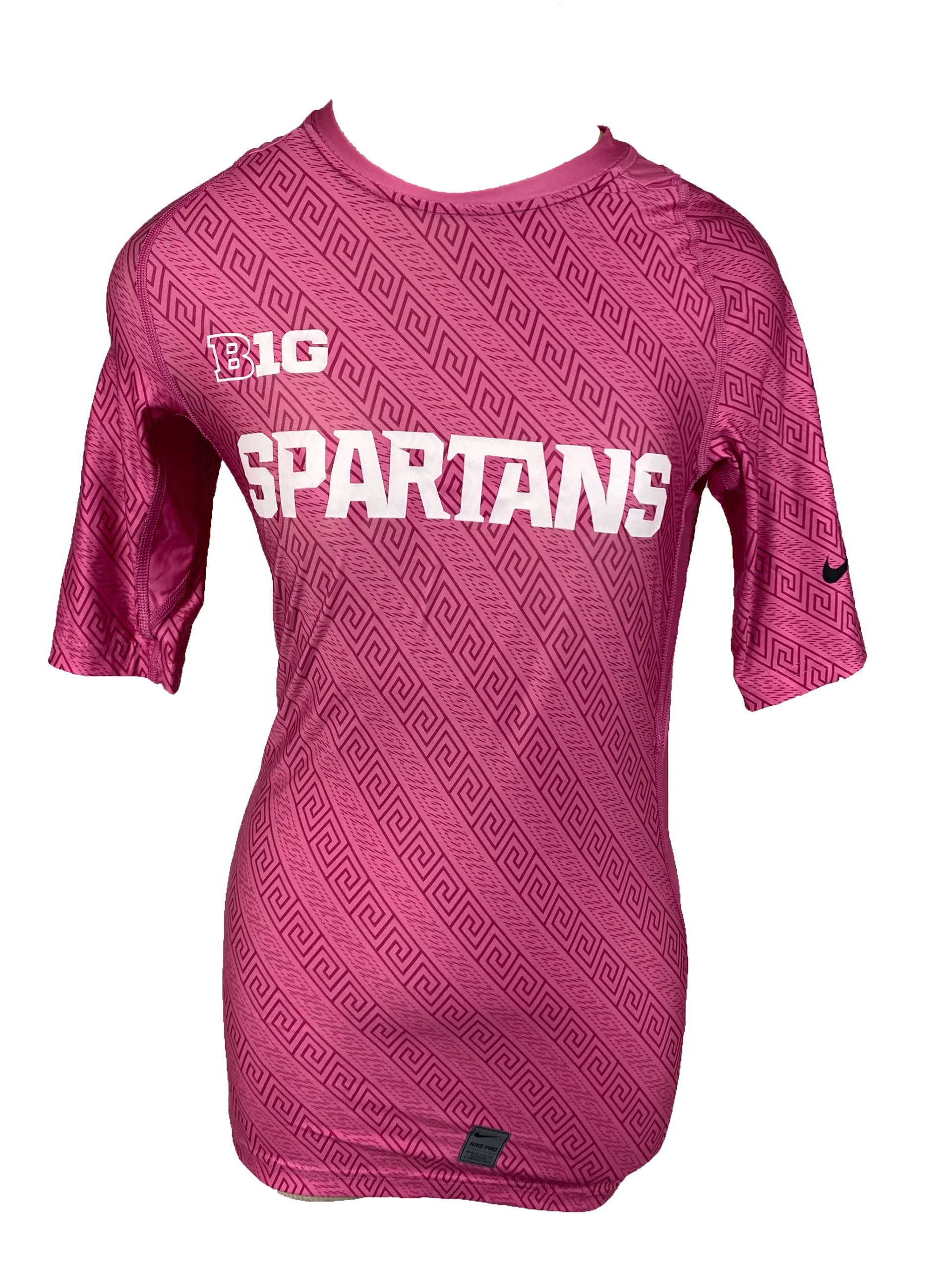 Nike Pink Spartans Big 10 Shirt Women's Size 2XL