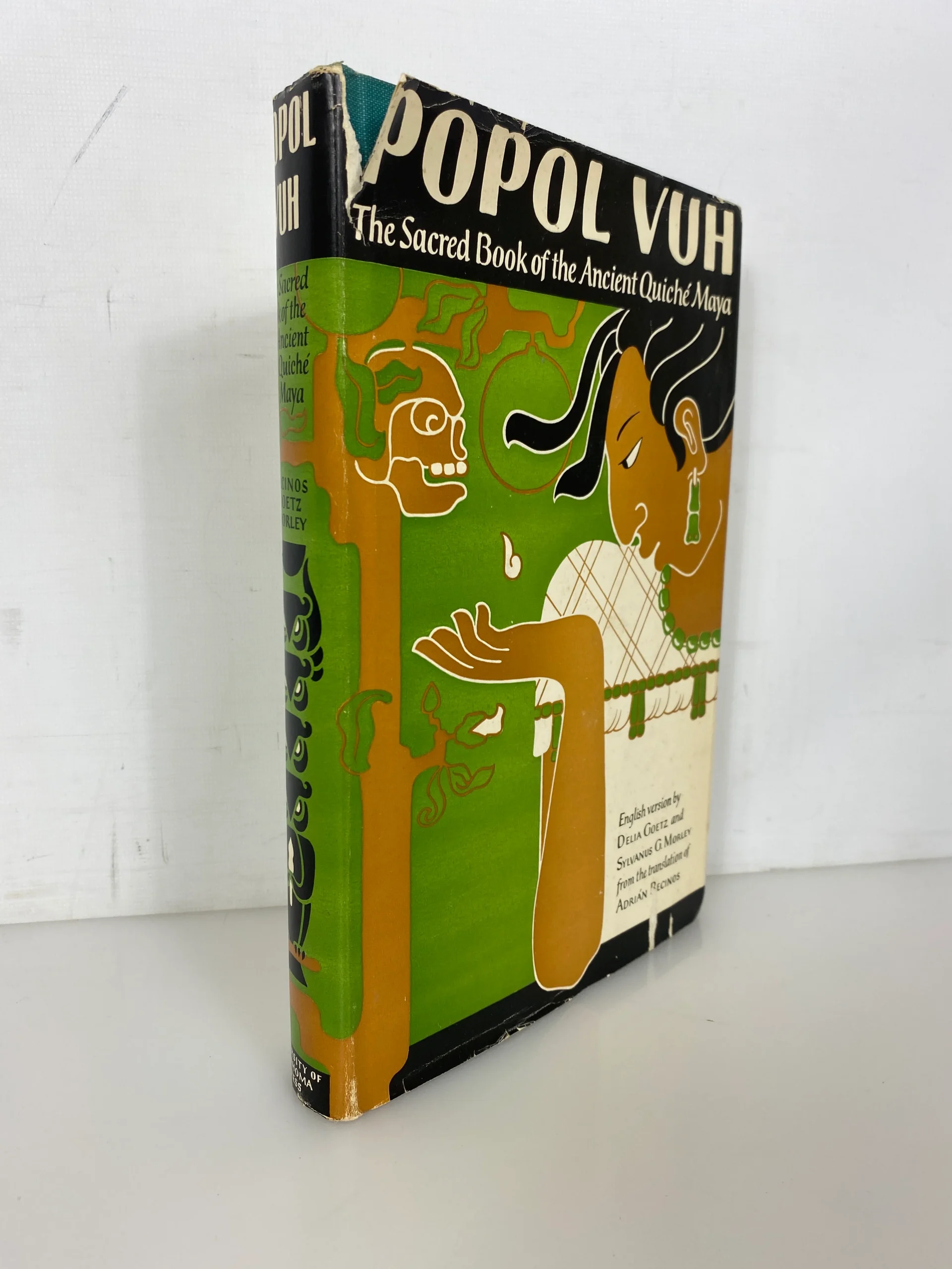 popol-vuh-sacred-the-book-of-the-ancient-quiche-maya-1961-5th-printing-hc-dj.webp Popol Vuh Sacred The Book of the Ancient Quiche Maya 1961 5th Printing HC DJ