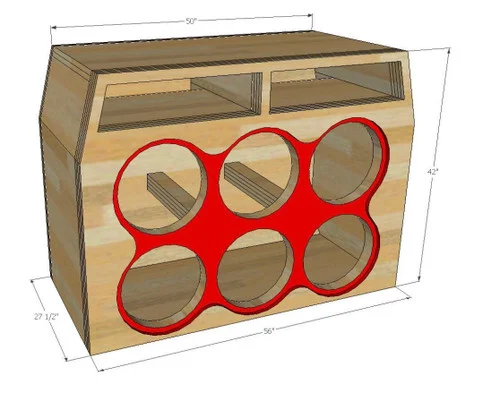 Ported Wall Enclosure Designs (YOU BUILD IT)