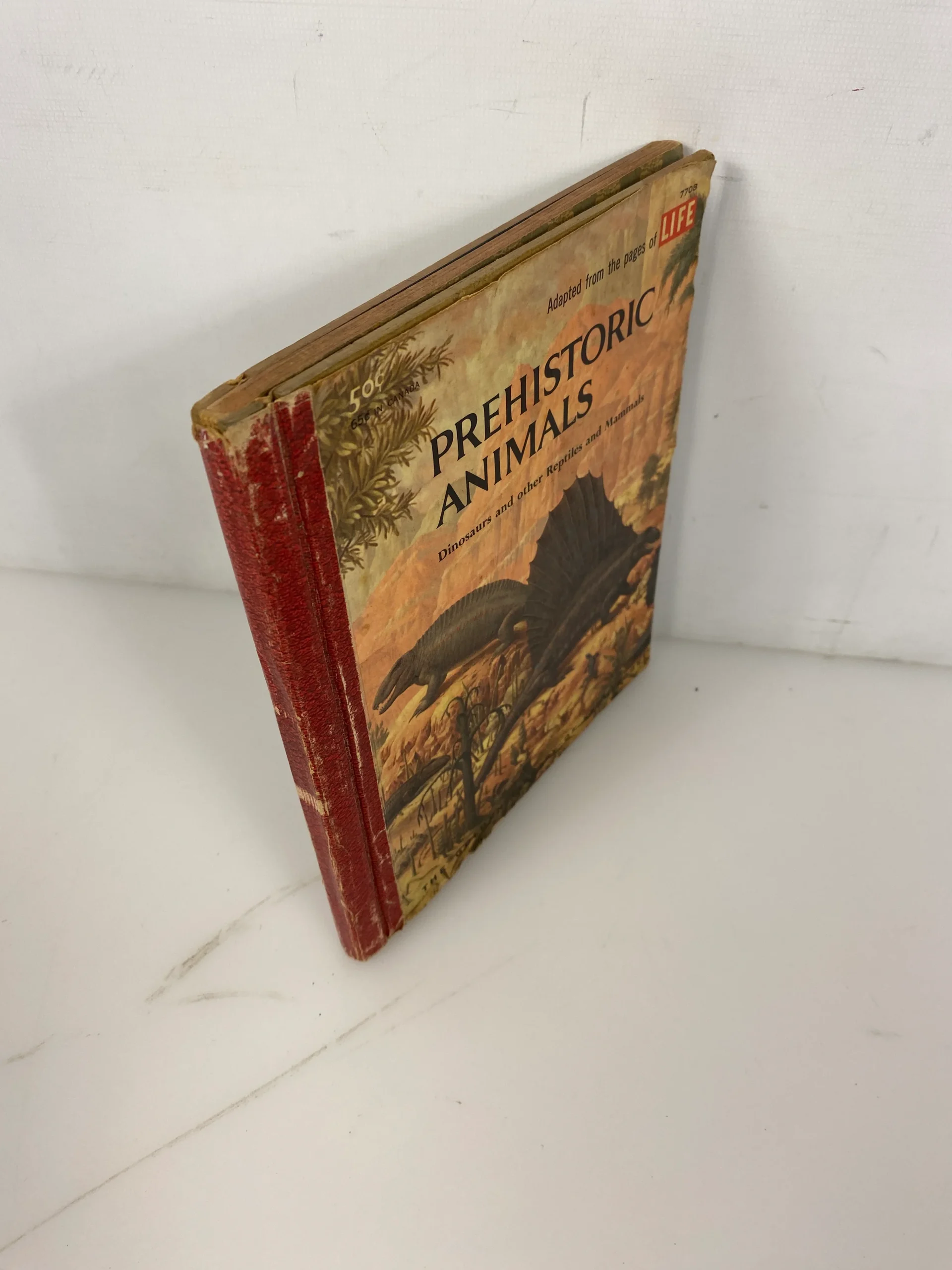 Prehistoric Animals Golden Library of Knowledge 1958
