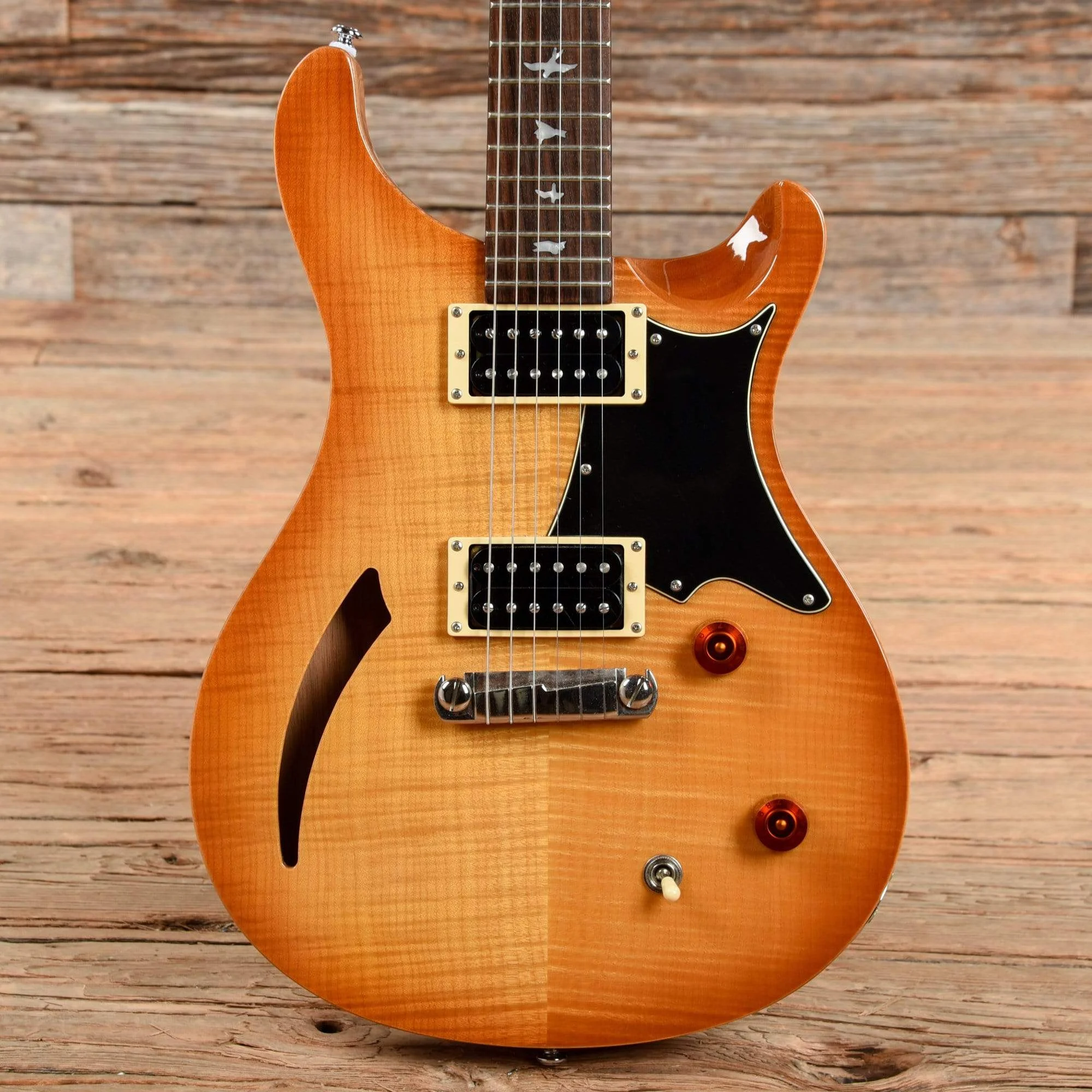 PRS SE Custom Semi-Hollow Sunburst