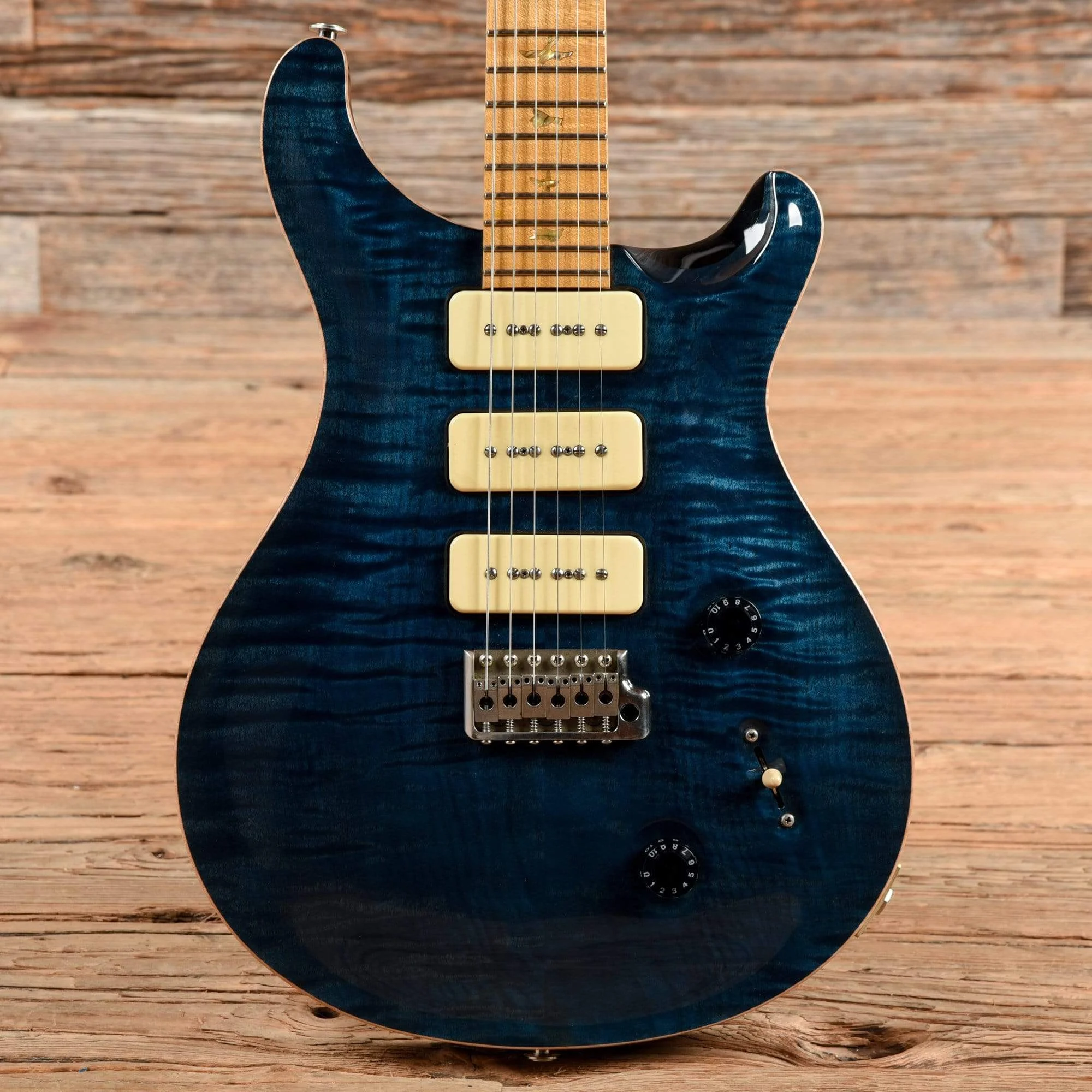 PRS Custom 22 Soapbar Whale Blue 2001
