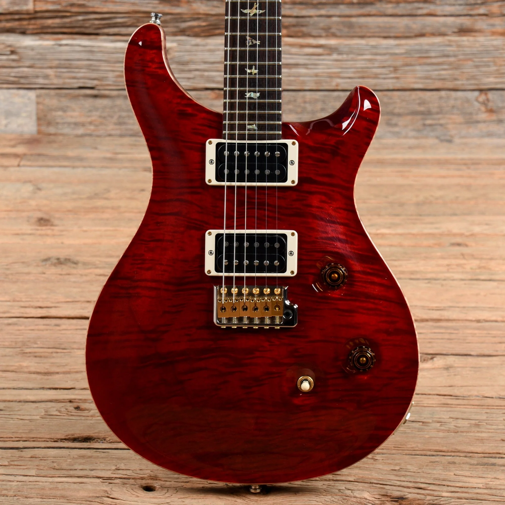 PRS Custom 24 10 Top Scarlet Red 2006