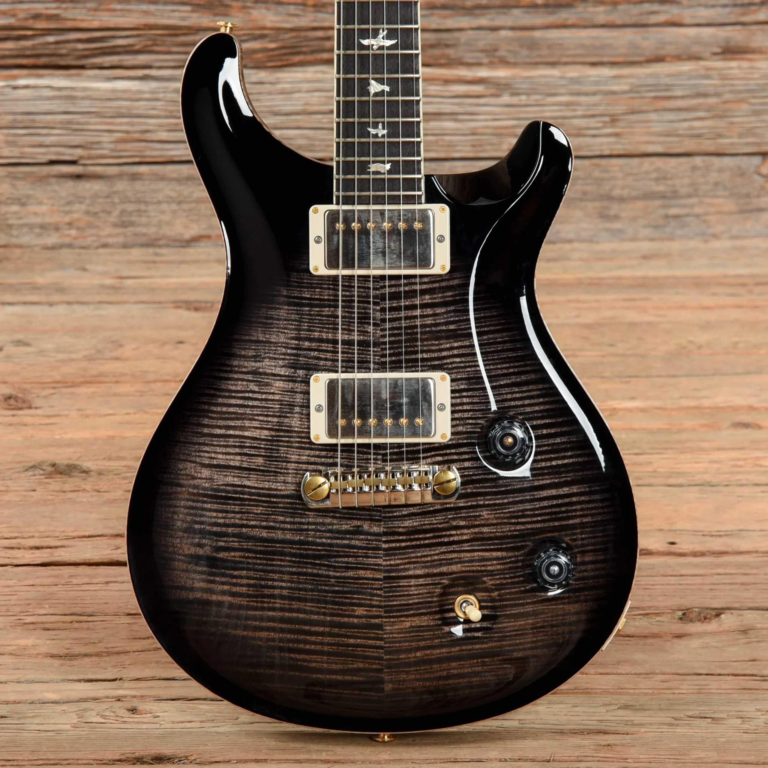 PRS McCarty 10 Top Charcoal Burst w/Adjustable Stoptail