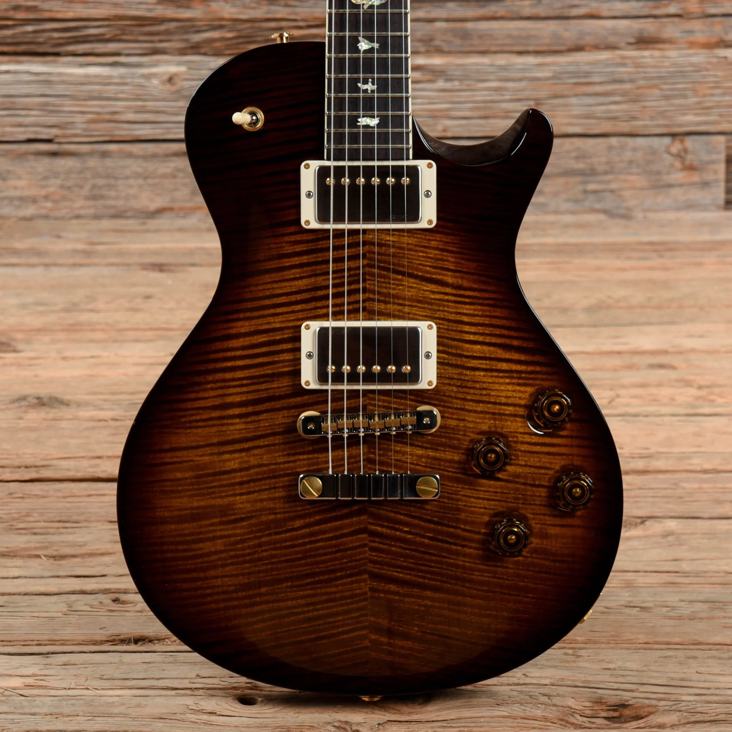 PRS McCarty Singlecut 594 10 Top Black Gold Burst