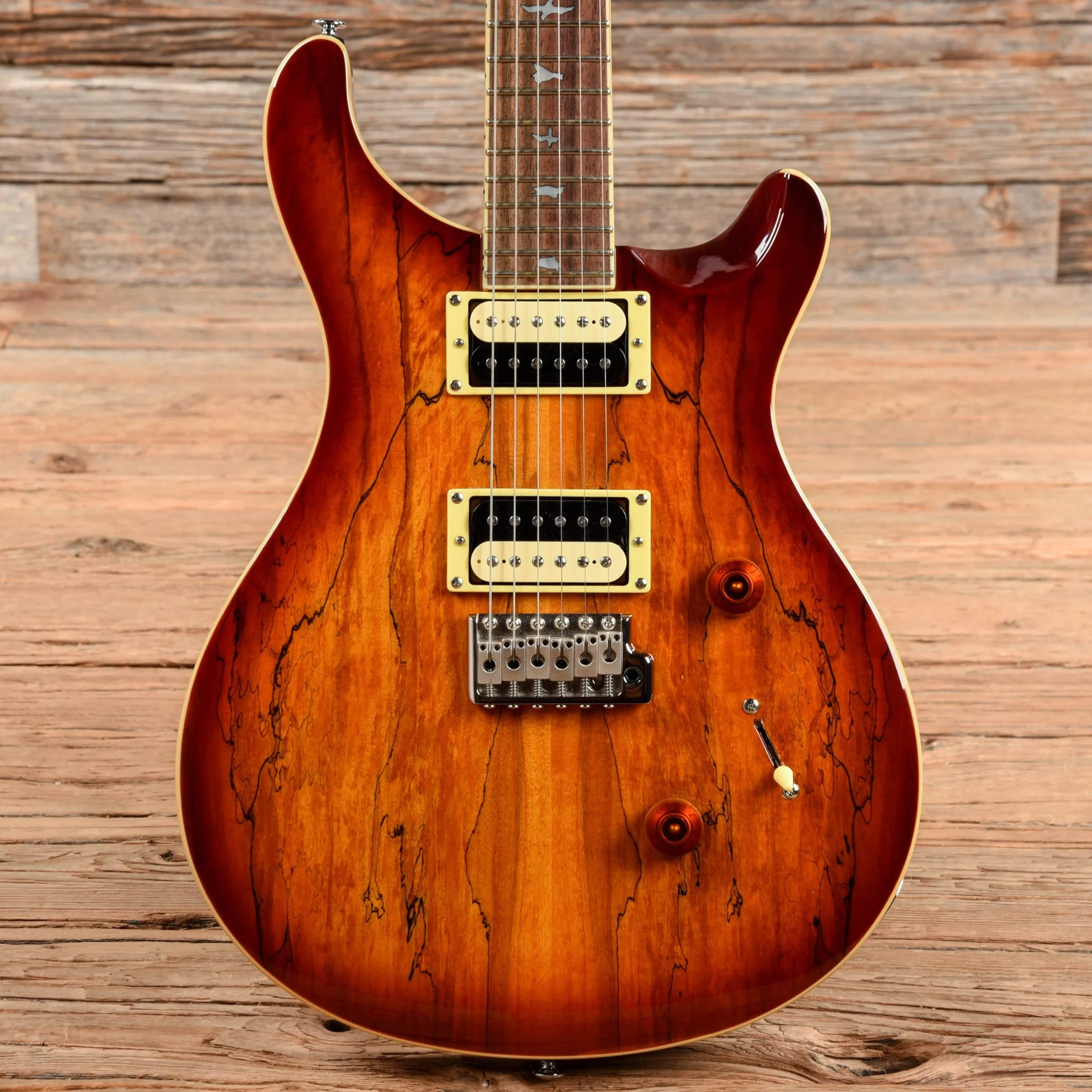 PRS SE Custom 24 Spalted Maple Vintage Sunburst 2018