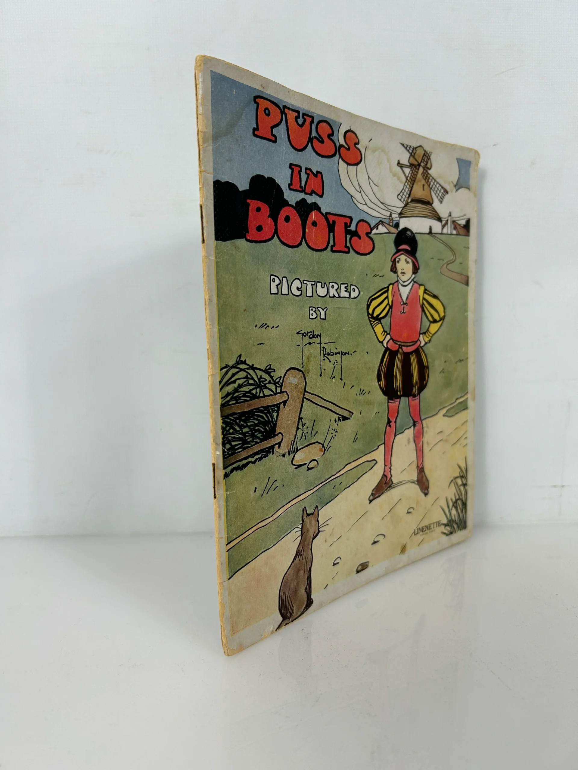 Rare Puss In BootsIll Gordon Robinson 1935