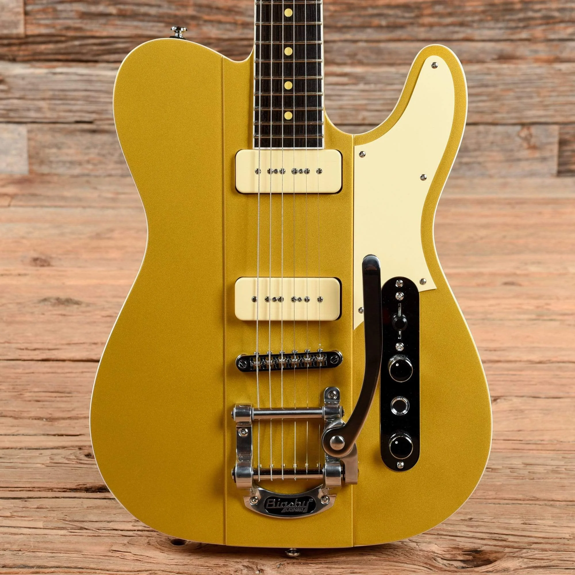 Reverend Greg Koch Signature Gristlemaster 90 Venetian Gold w/Bigsby